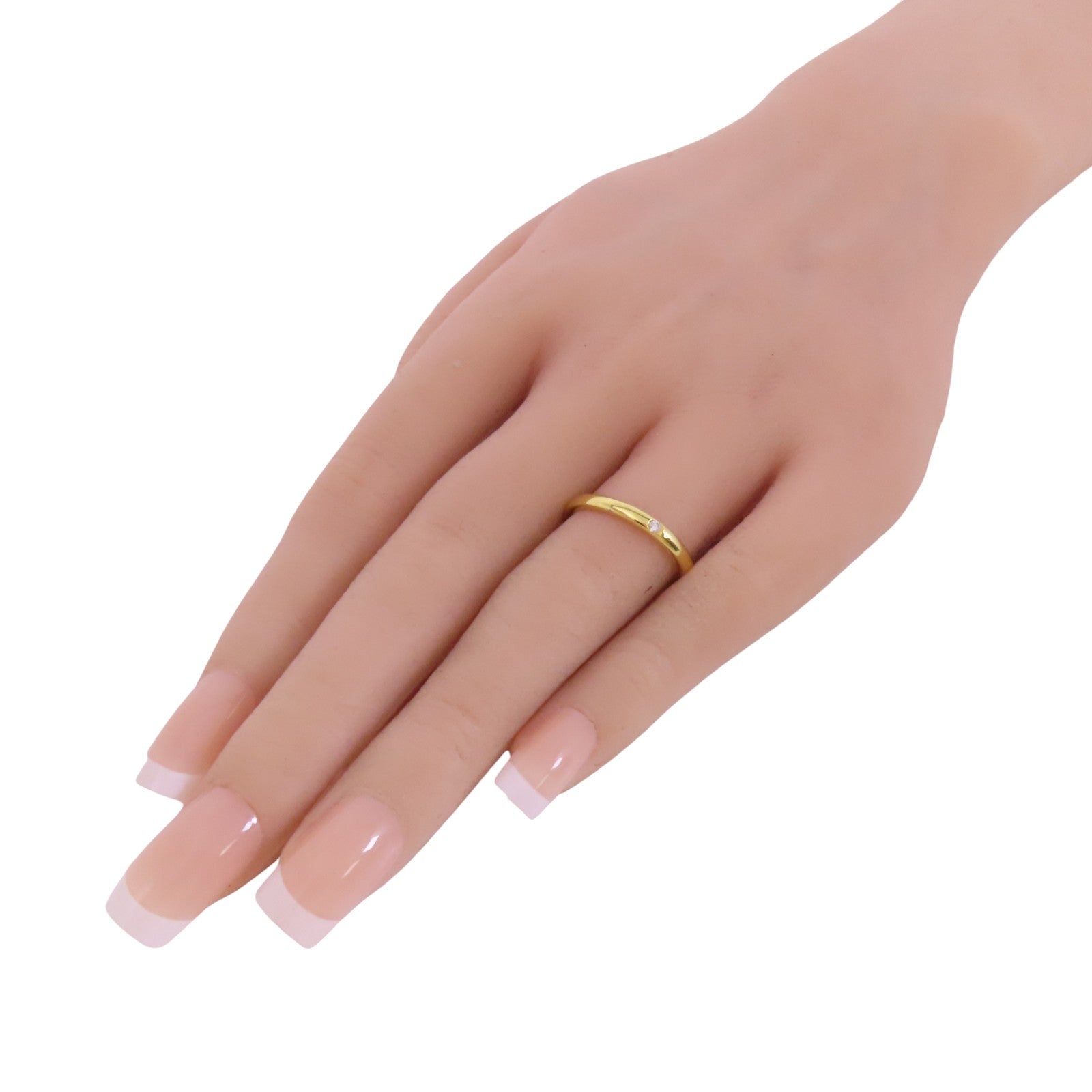 JEWELRY 18K黃金Diamond Ring鑽石戒指#16/US#7.25