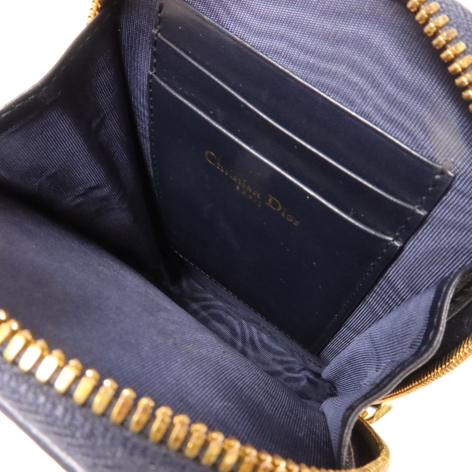 Dior 帆布30 Montaigne Phone Holder鏈帶手挽肩背兩用袋