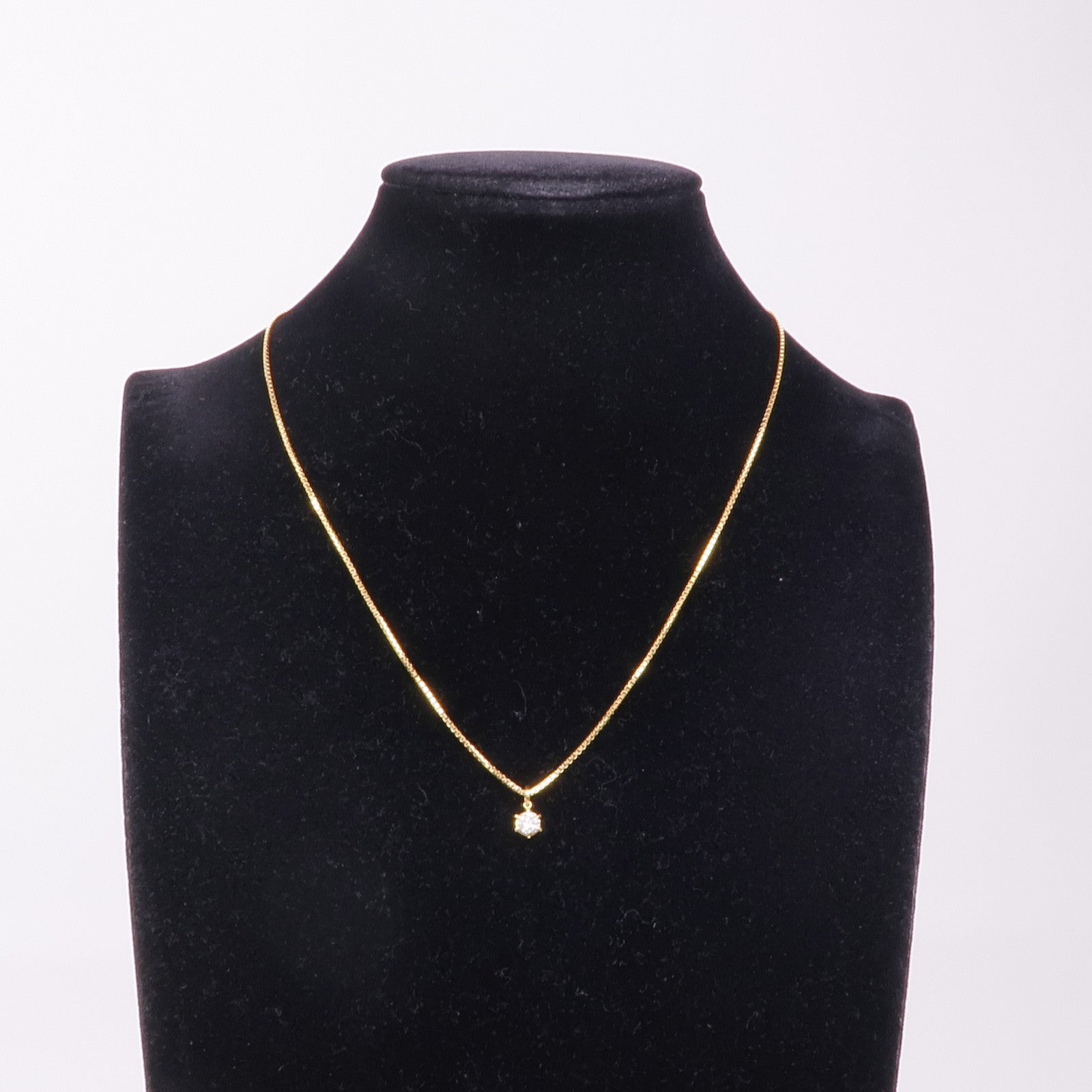 JEWELRY 18K黃金Diamond Necklace鑽石項鍊