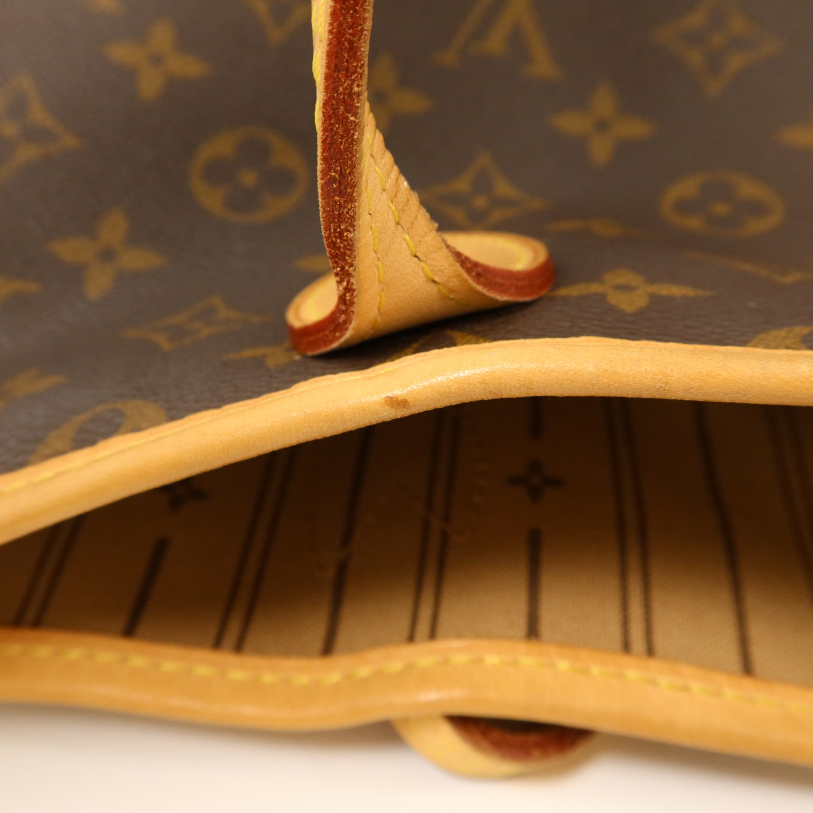LOUIS VUITTON Monogram Neverfull GM金扣手挽袋