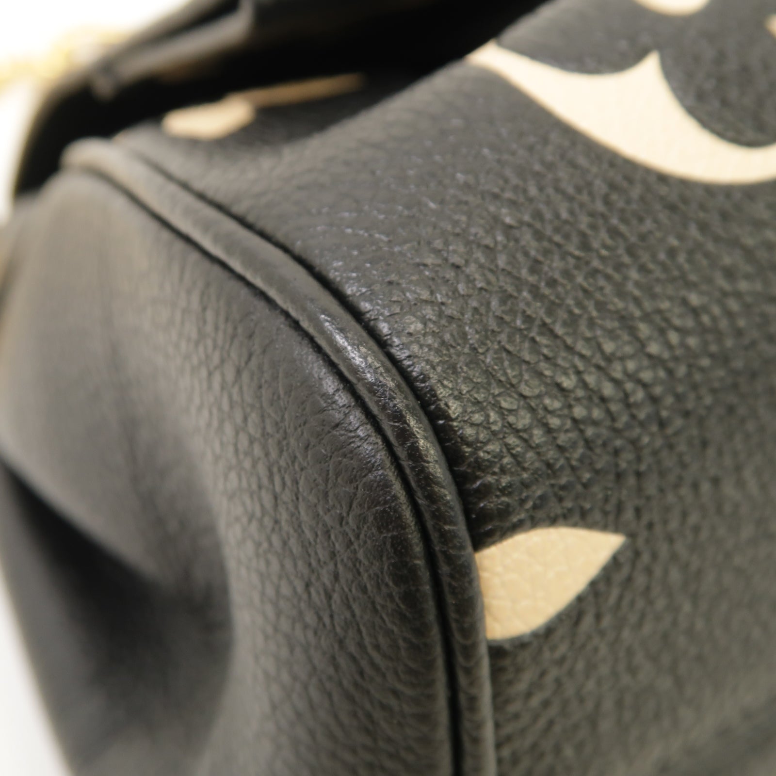 LOUIS VUITTON Monogram Empreinte Favorite金扣手挽肩背兩用袋黑色