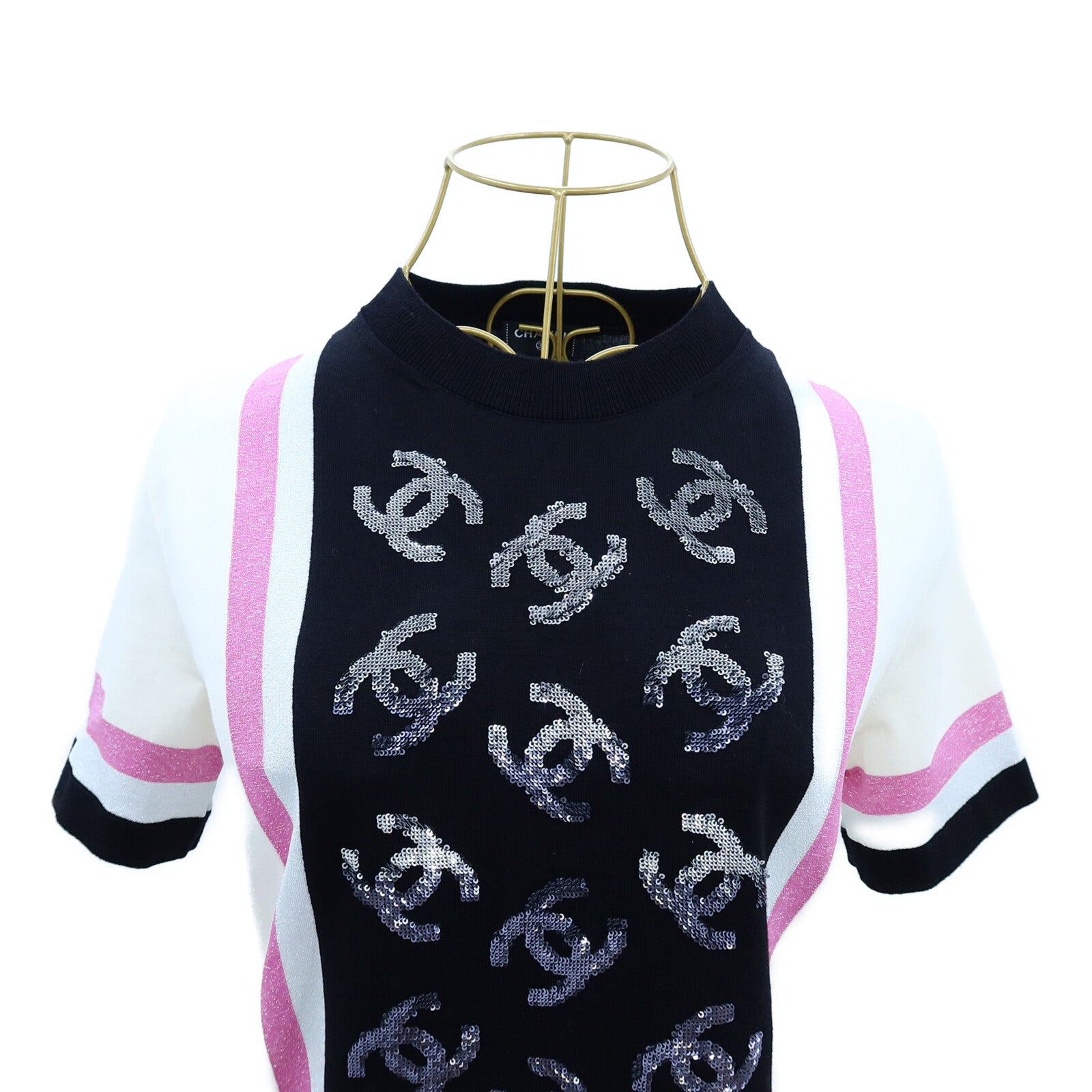 CHANEL Wool/Viscose Top上衣
