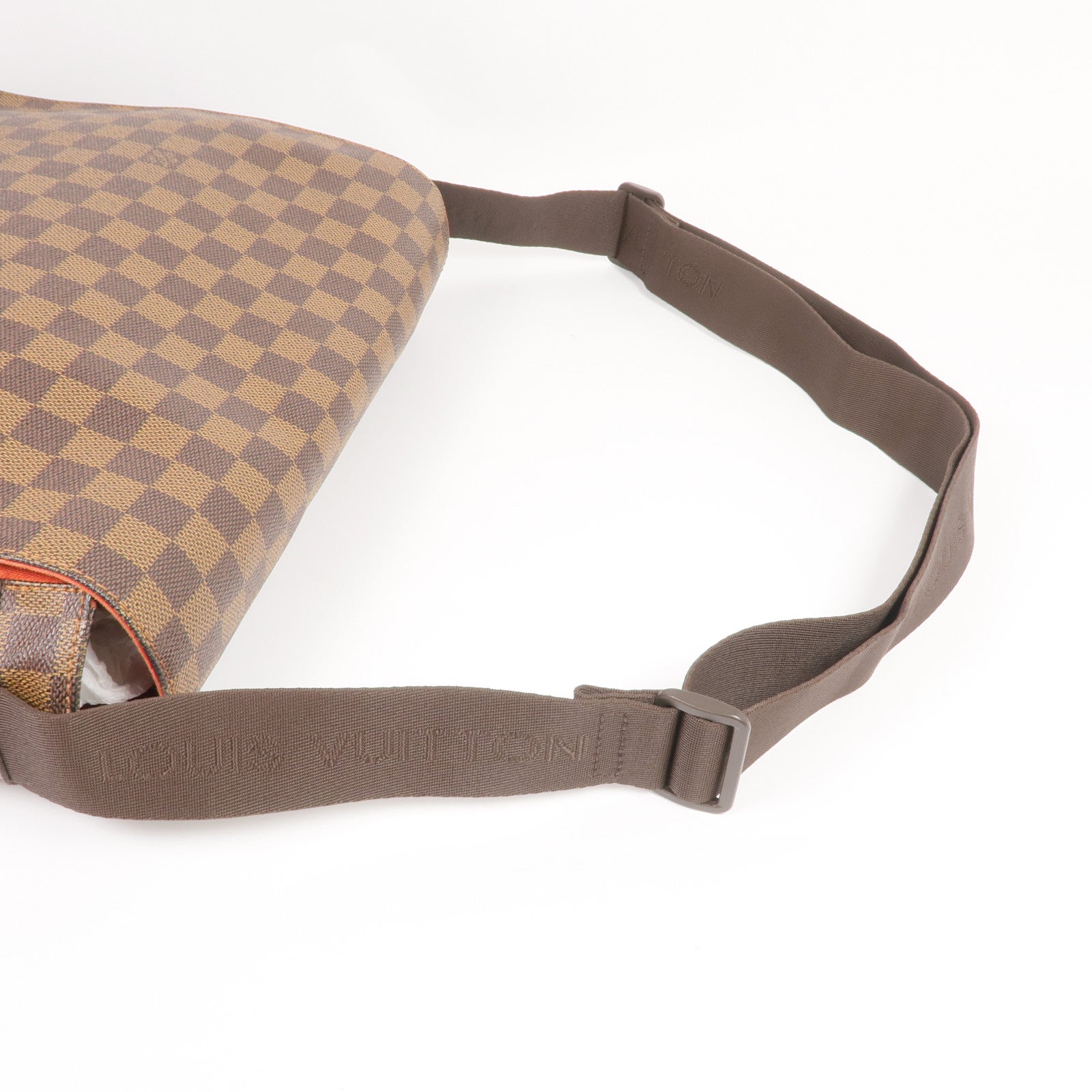 LOUIS VUITTON Damier Bastille金扣肩背袋