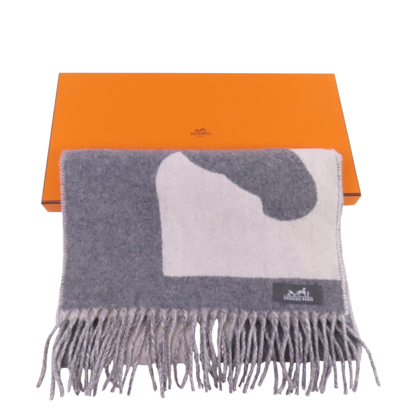 HERMES 羊絨Scarf圍巾