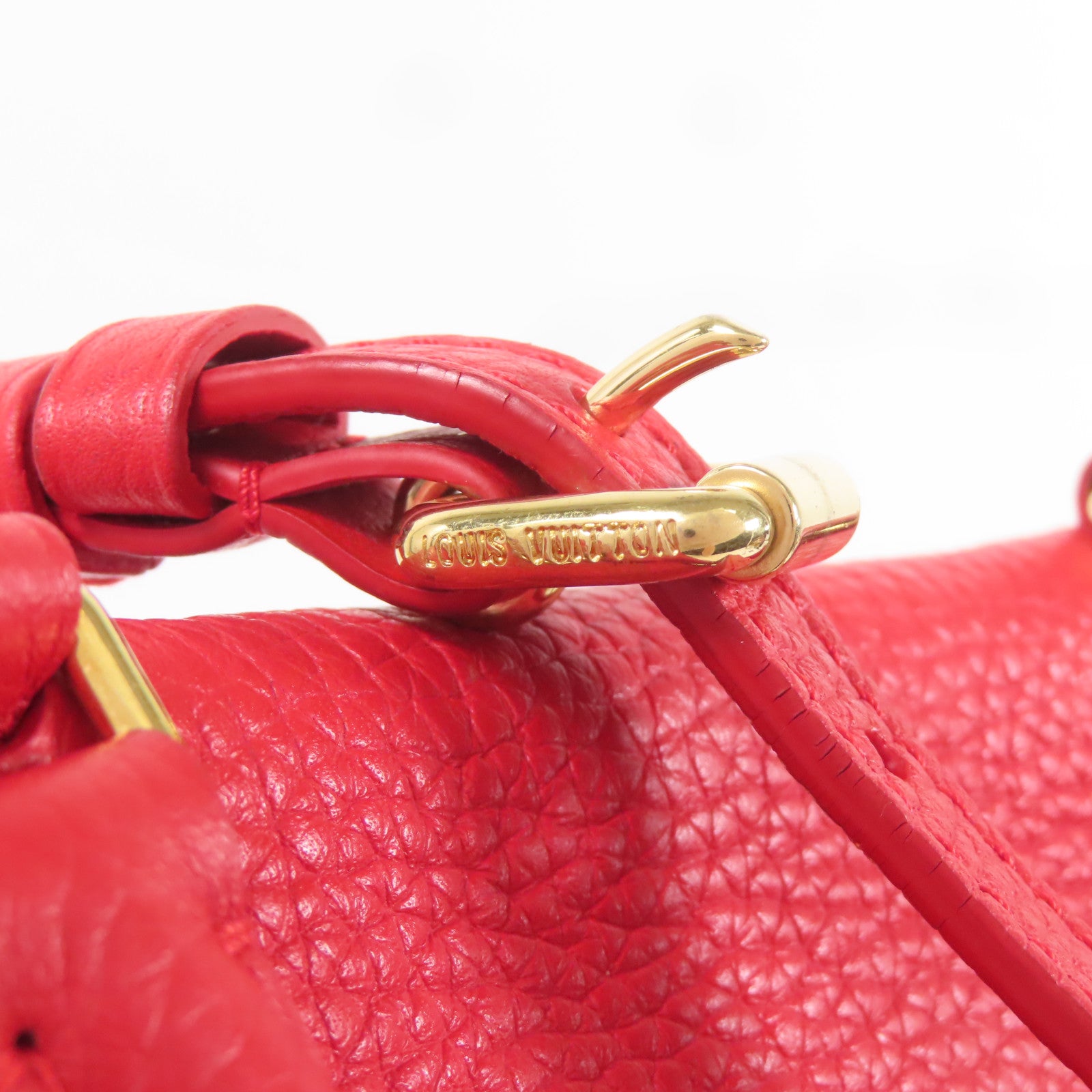 LOUIS VUITTON Taurillon Volta金扣手挽肩背兩用袋