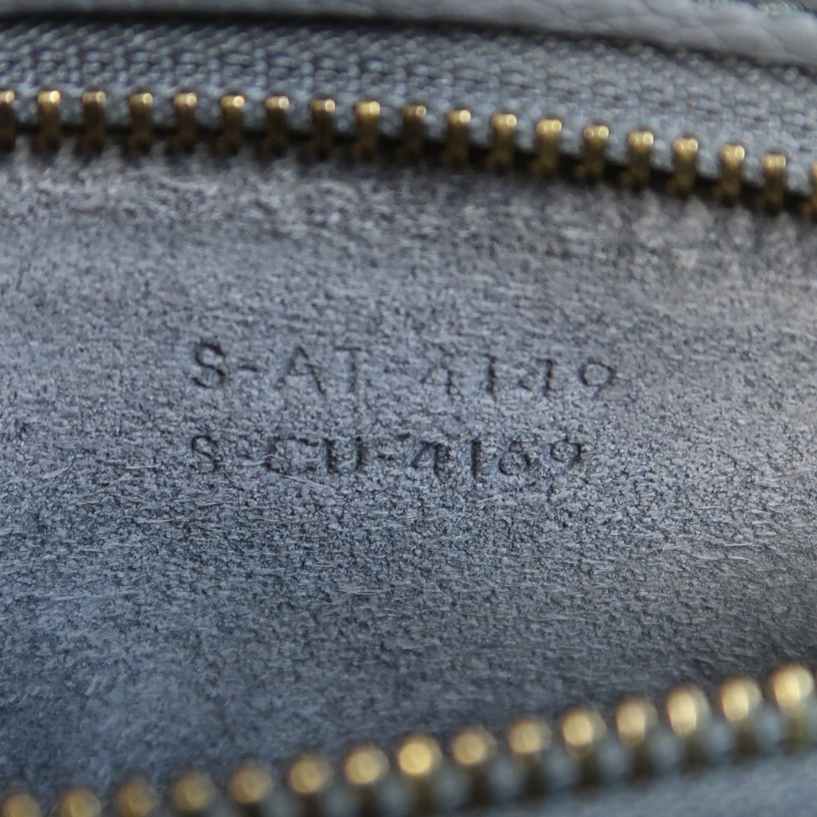 CELINE 【激減優惠】牛皮皮革Micro Luggage金扣手挽袋灰色