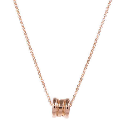 BVLGARI 18K玫瑰金B.zero1項鍊