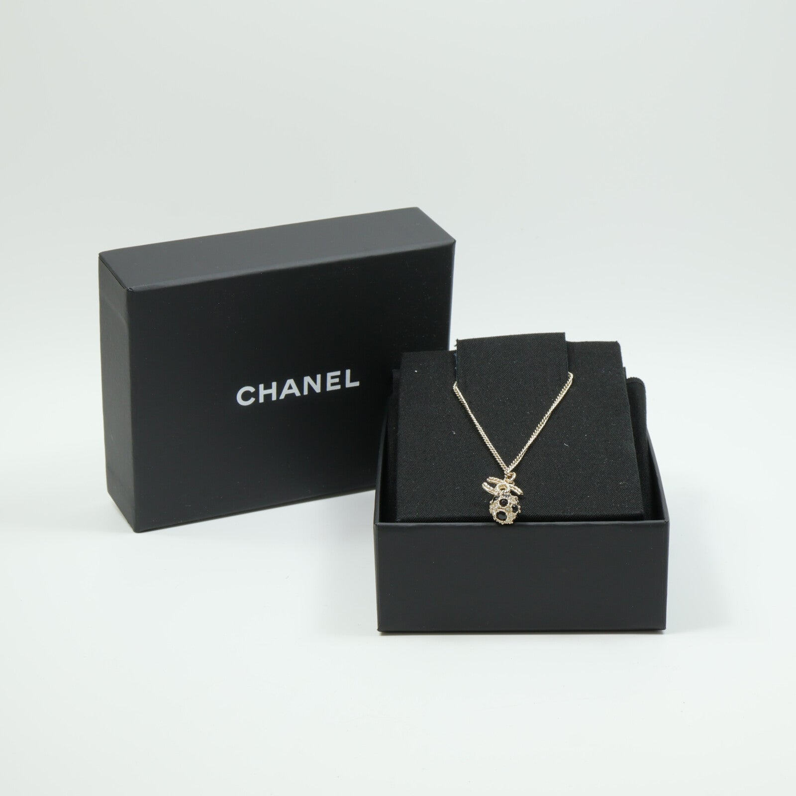 CHANEL 金屬/水鑽Necklace項鍊