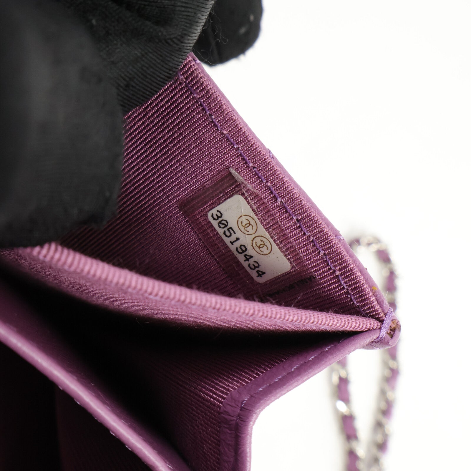 CHANEL 羊皮皮革Chain Shoulder Bag鏈帶肩背袋