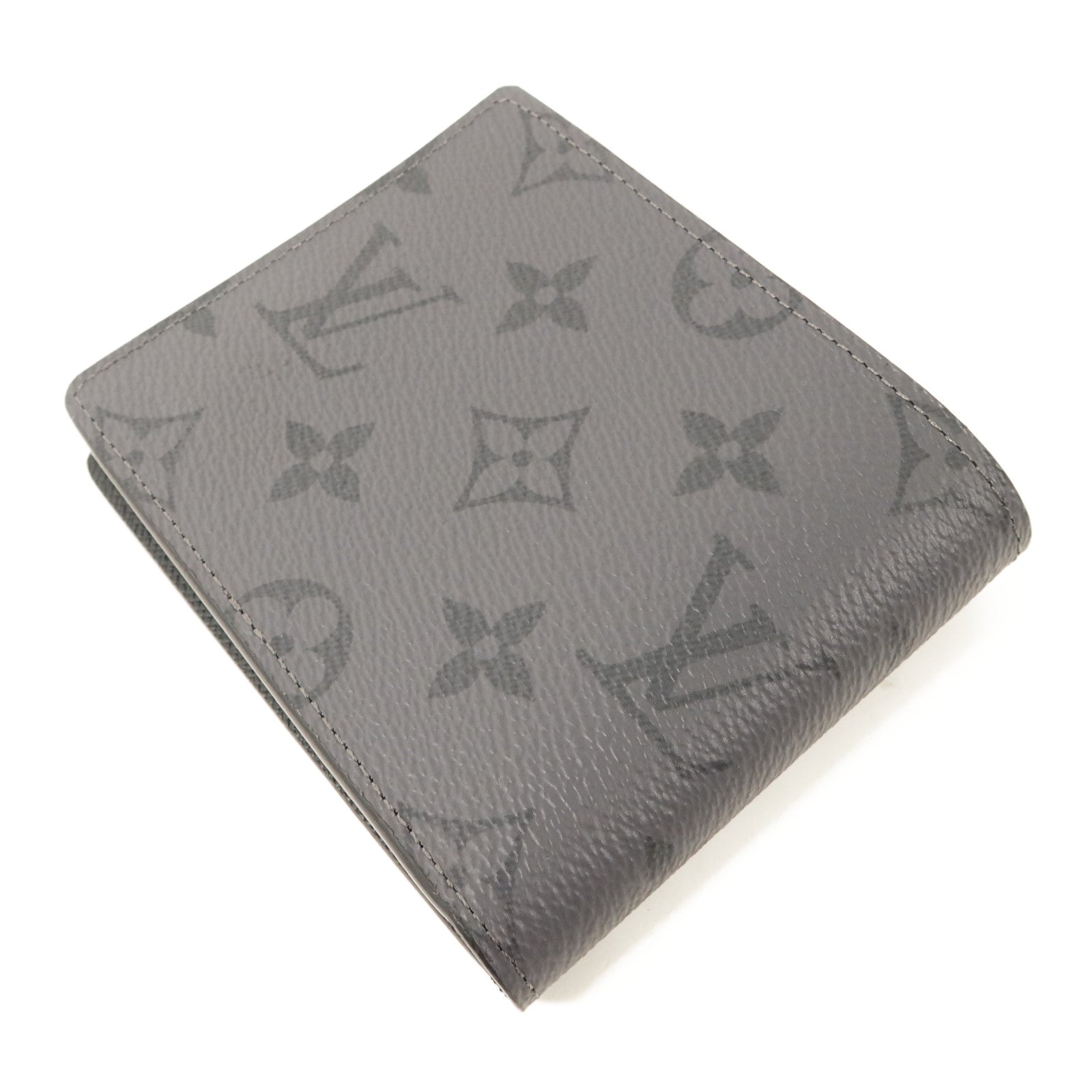 LOUIS VUITTON Monogram Eclipse Reverse Slender Wallet錢包