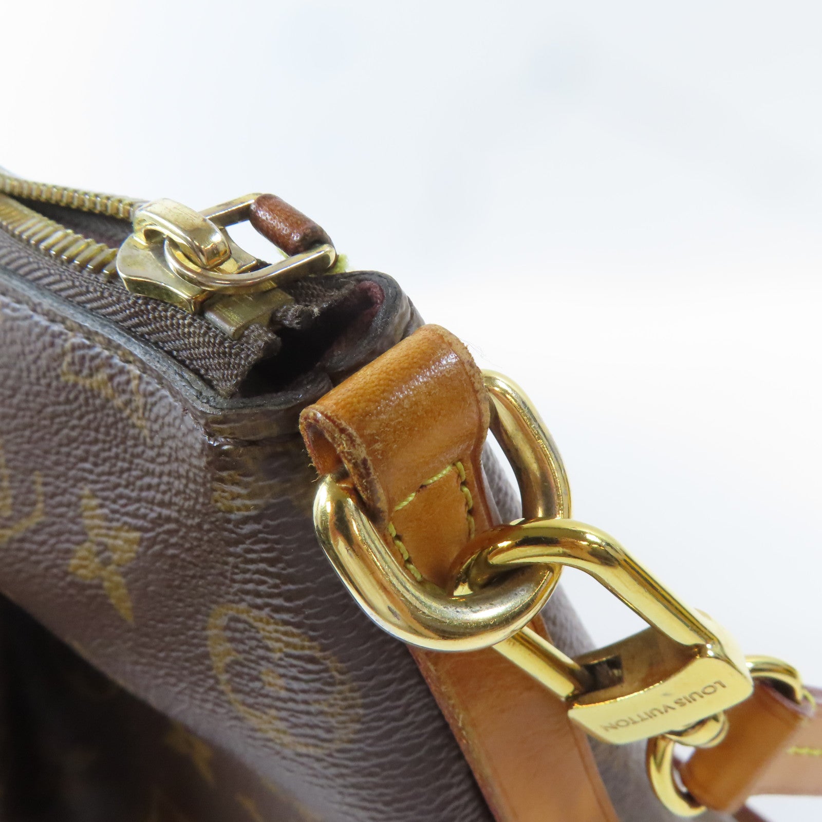 LOUIS VUITTON 【激減優惠】Monogram Turenne PM金扣手挽肩背兩用袋啡色