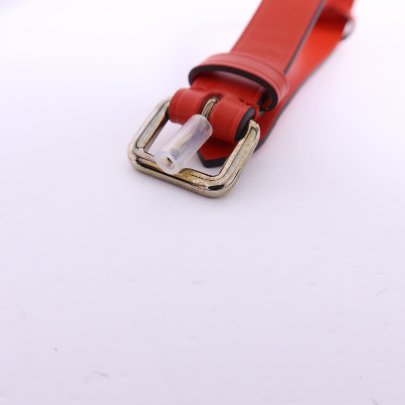 LOUIS VUITTON Epi LV x Supreme Collaboration Bag Charm行李牌掛飾