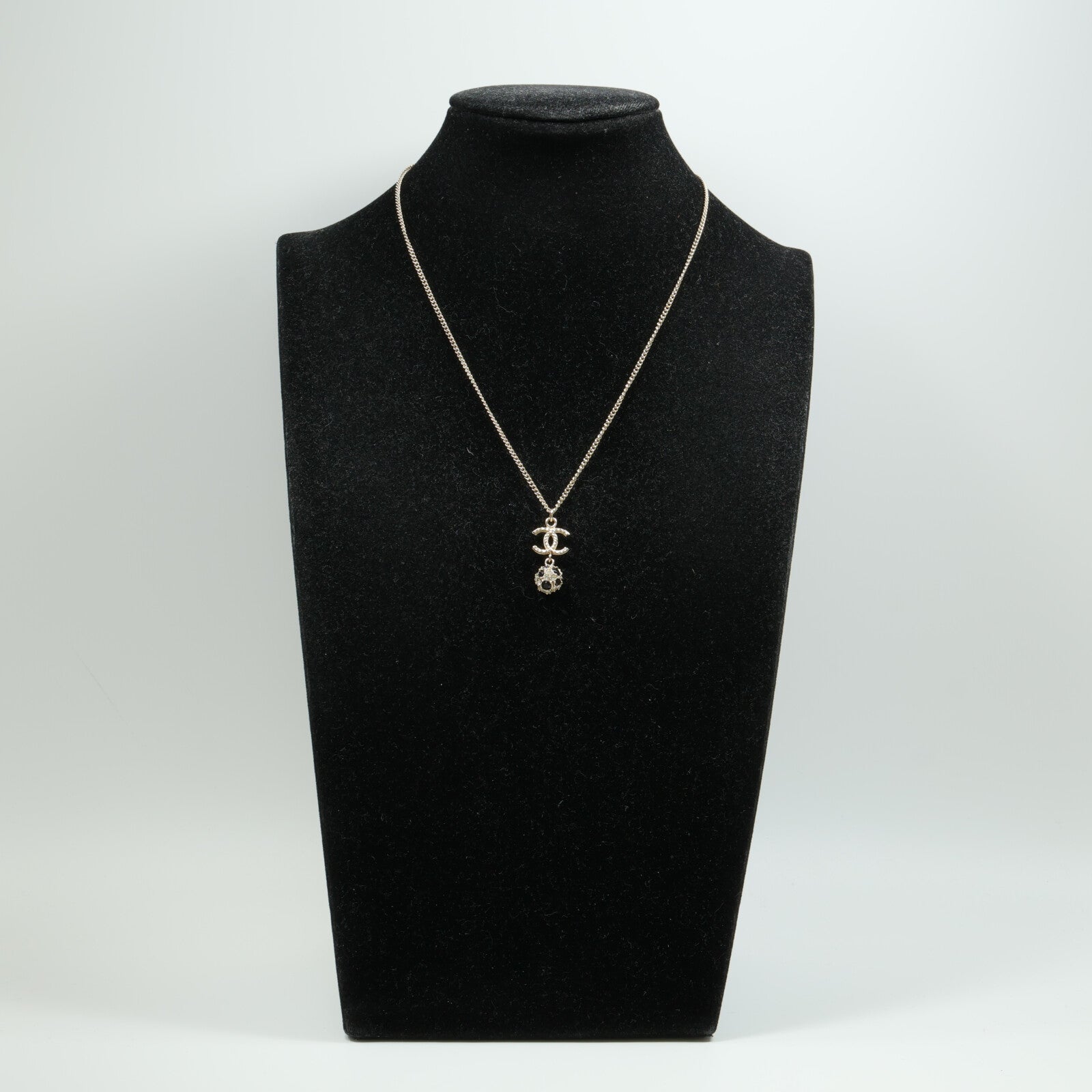 CHANEL 金屬/水鑽Necklace項鍊