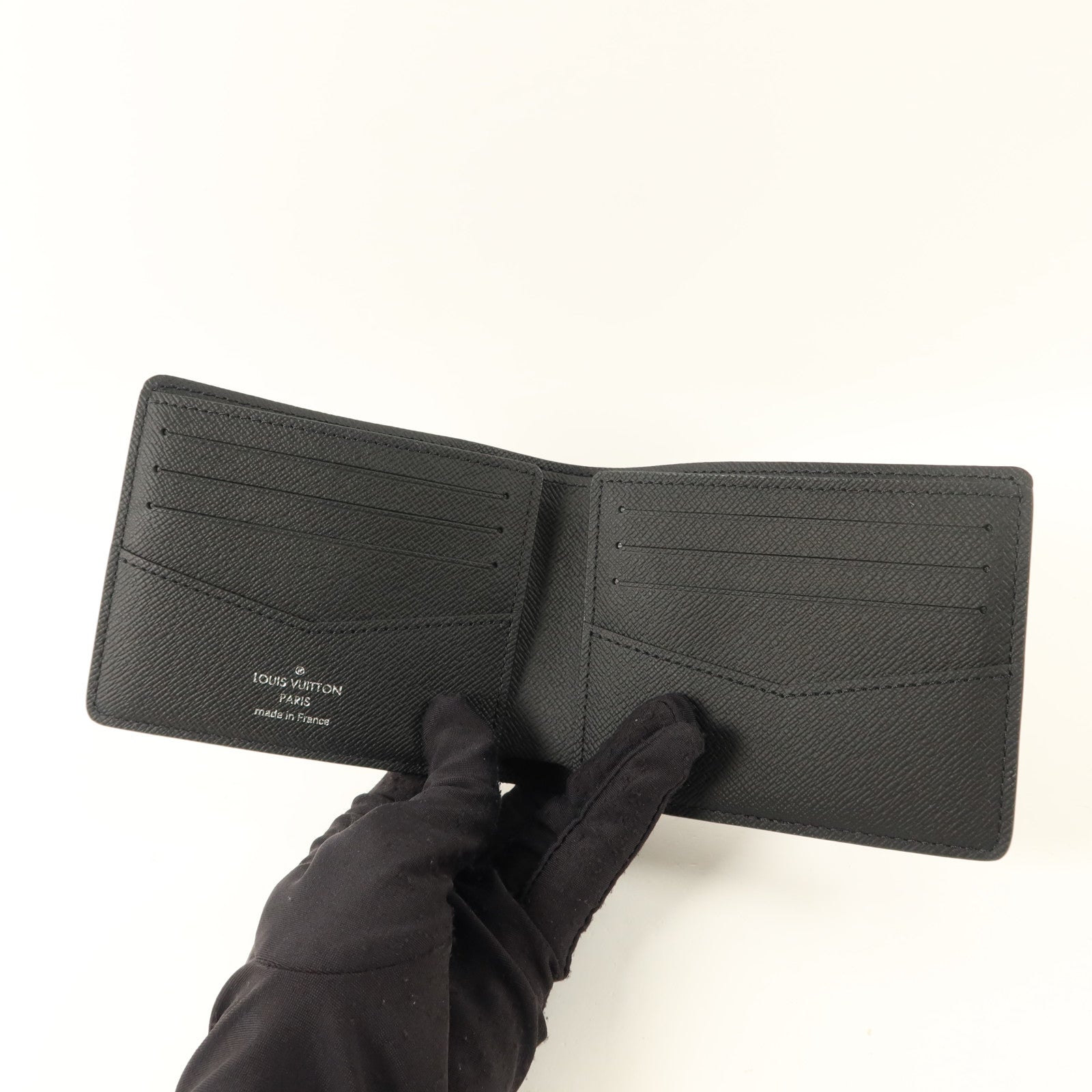 LOUIS VUITTON Monogram Eclipse Reverse Slender Wallet錢包