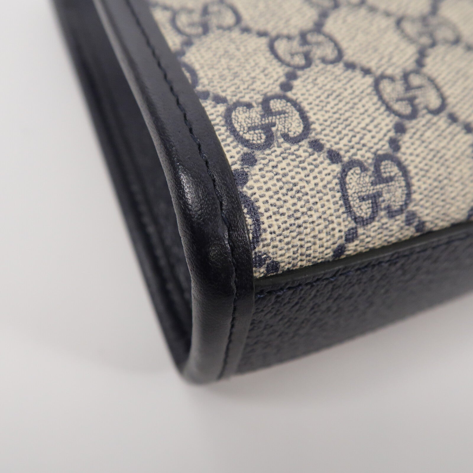 GUCCI 塗層帆布GG Supreme手挽肩背兩用袋