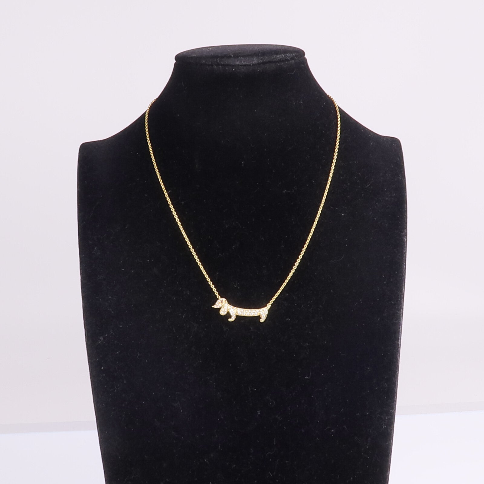 JEWELRY 18K黃金Diamond Necklace鑽石項鍊