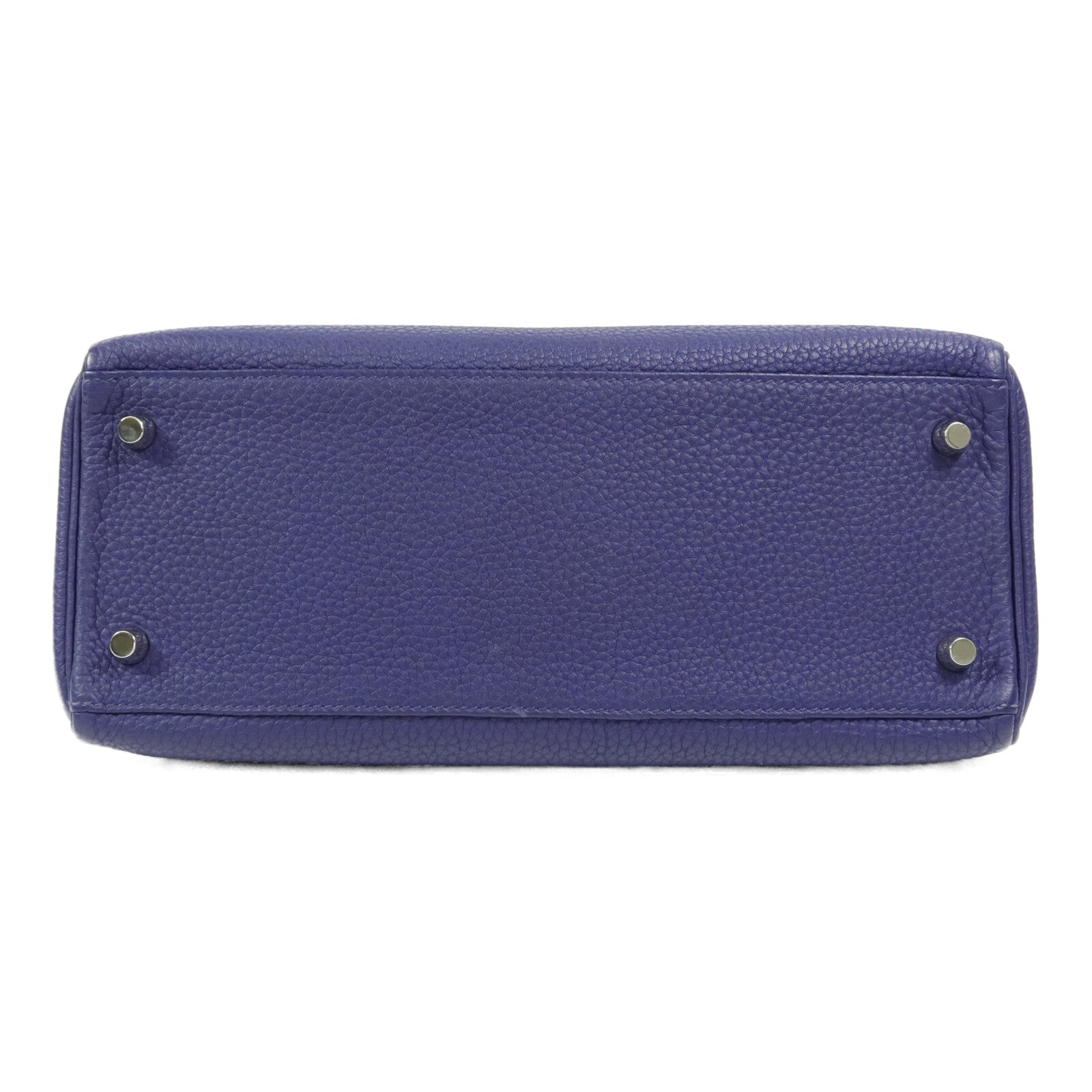 HERMES Taurillion Clemence皮革Kelly 28手挽肩背兩用袋Cassis