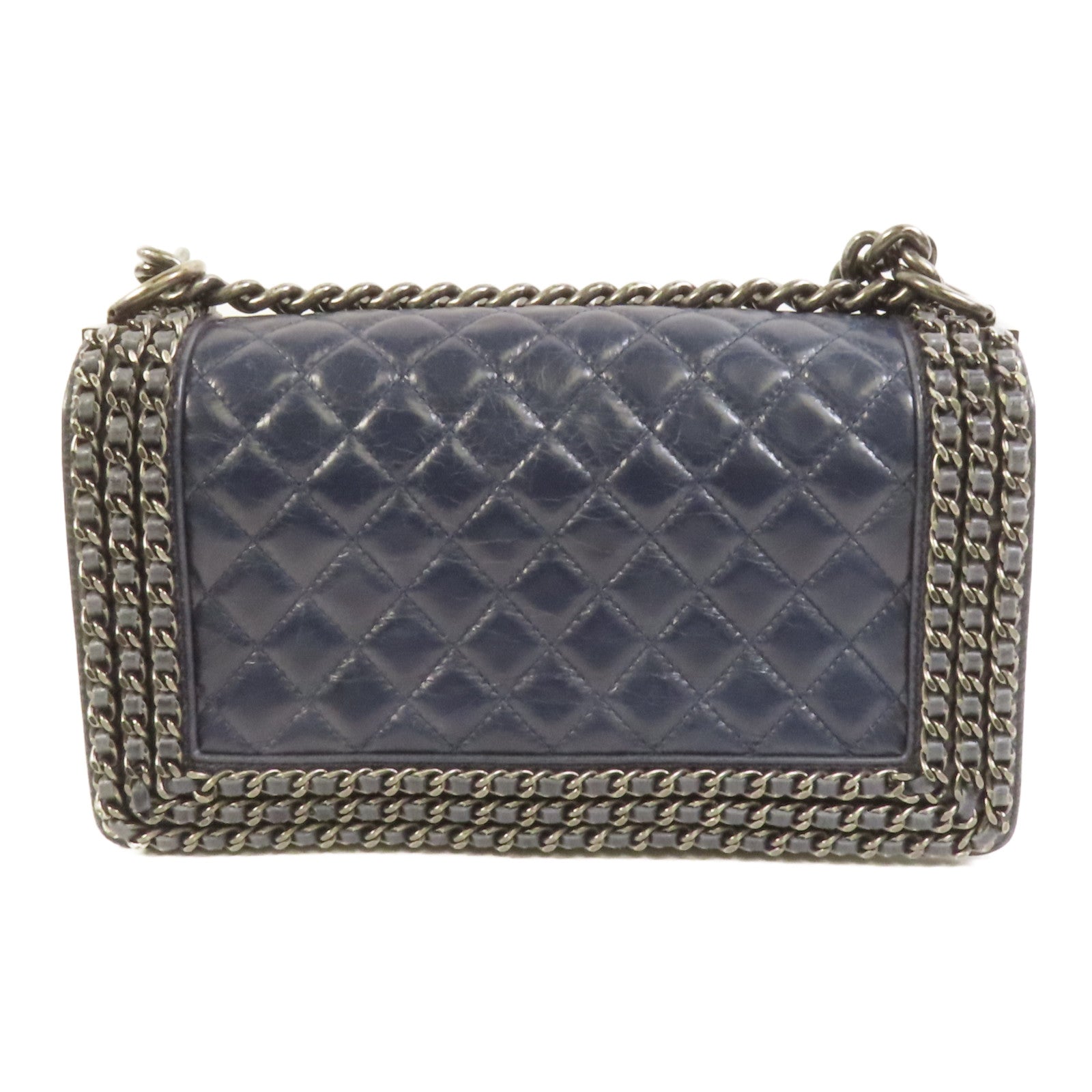 CHANEL 牛皮皮革Boy 25肩背袋