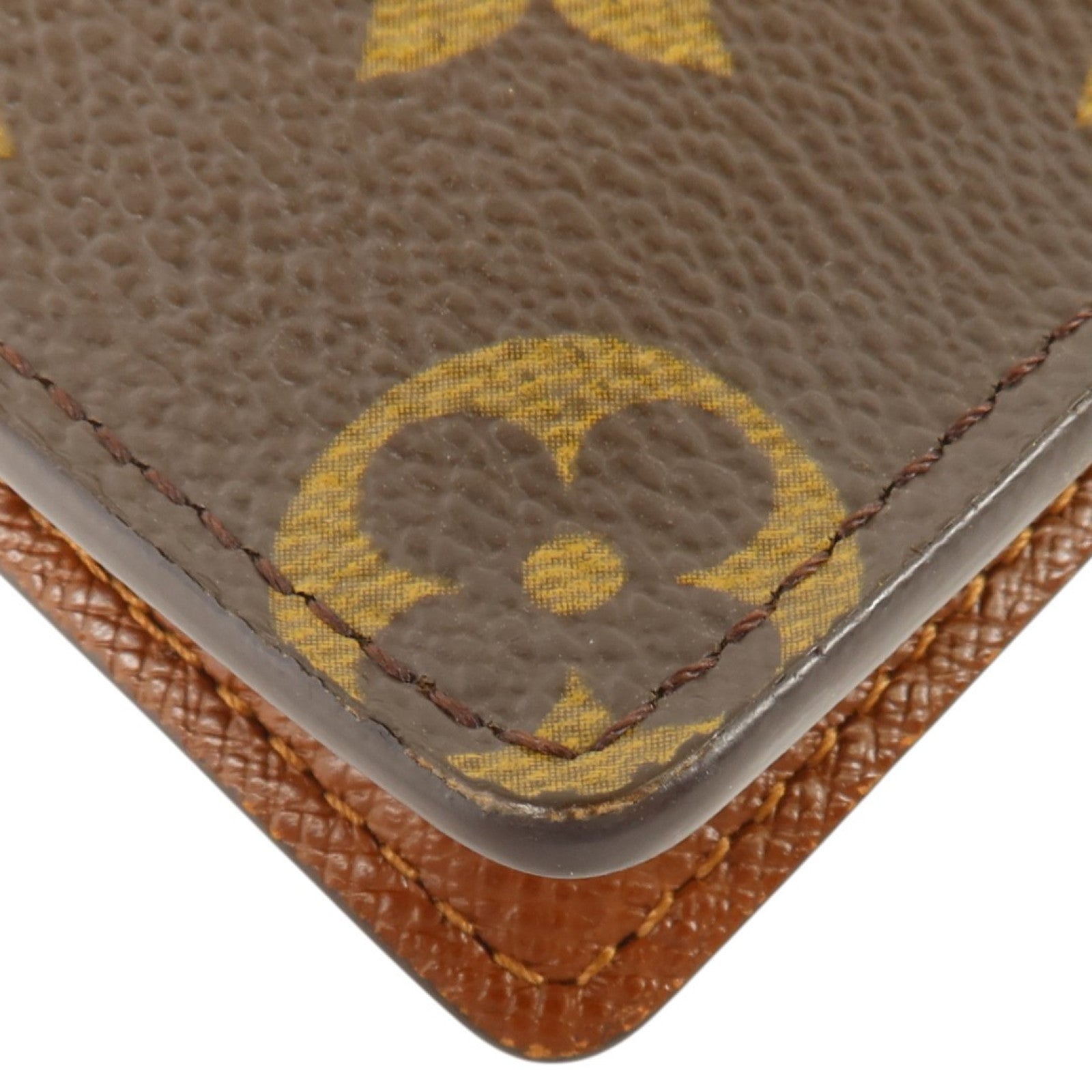 LOUIS VUITTON Monogram Porte Valeurs Organizer長錢包