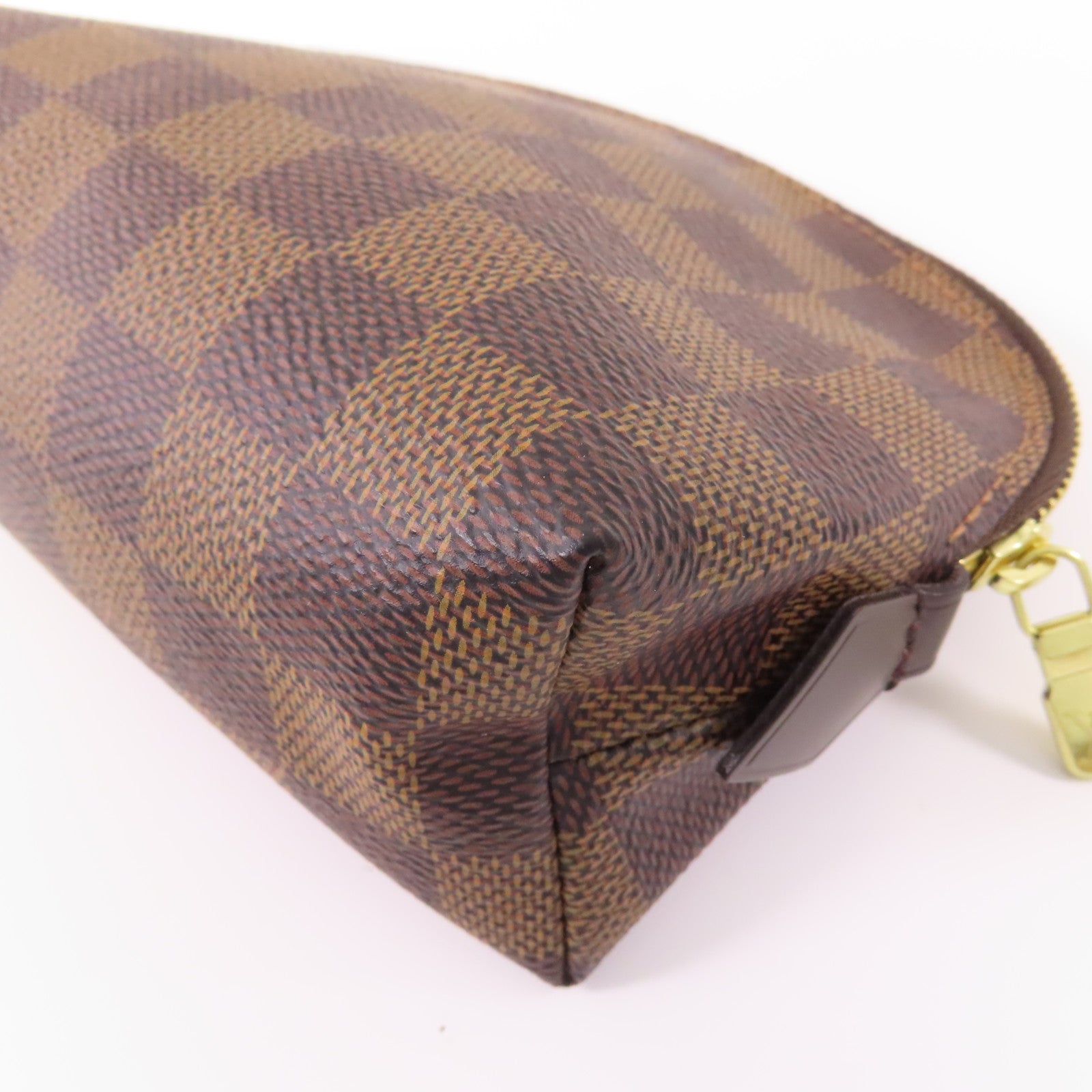 LOUIS VUITTON Damier Pochette金扣手拿包
