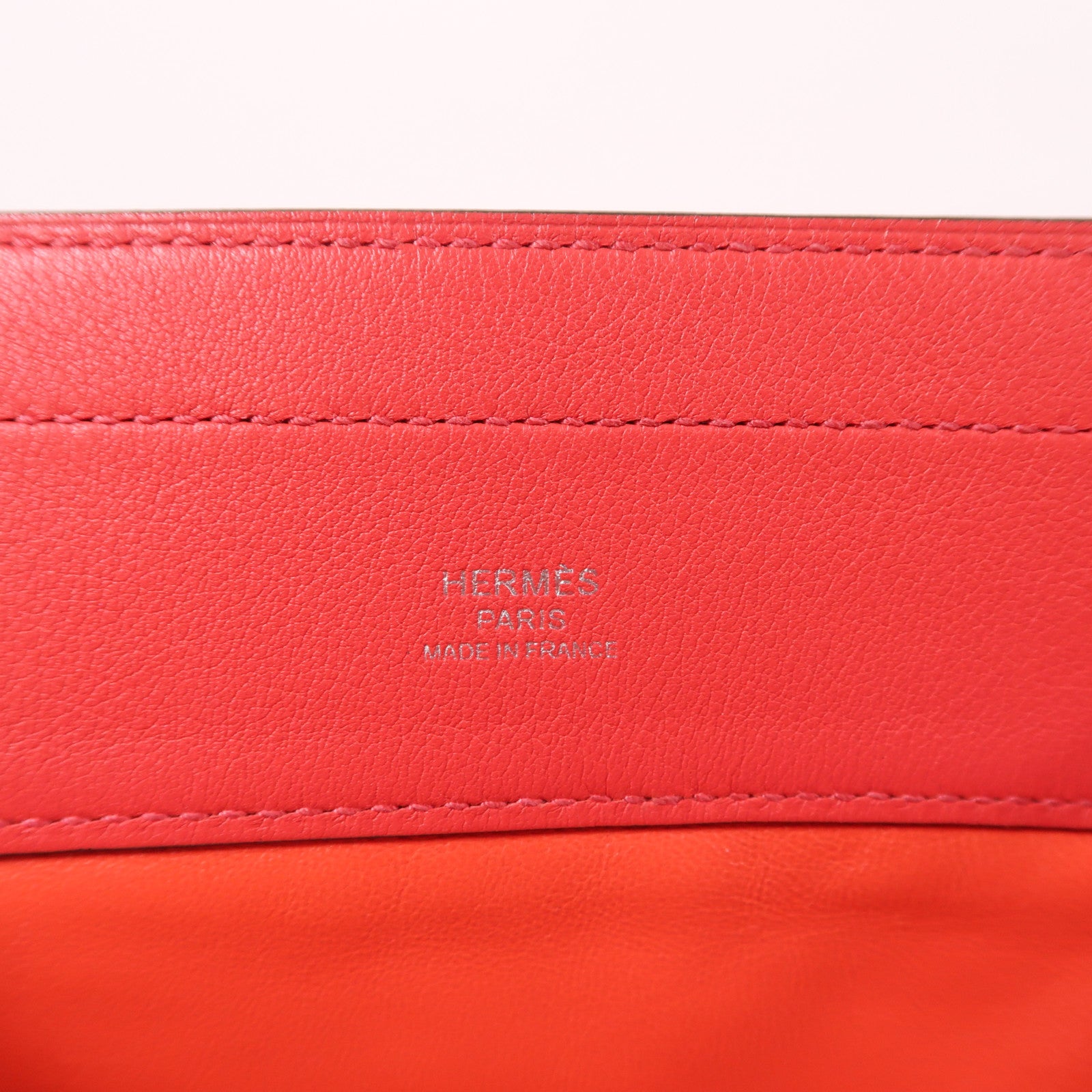 HERMES PHW Aline Mini Shoulder Bag Veau Swift Leather Rouge de Coeur Red