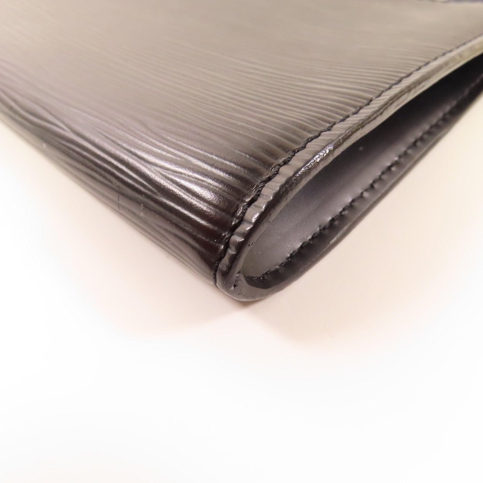 LOUIS VUITTON Epi Pochette Accessories Pouch金扣手挽袋