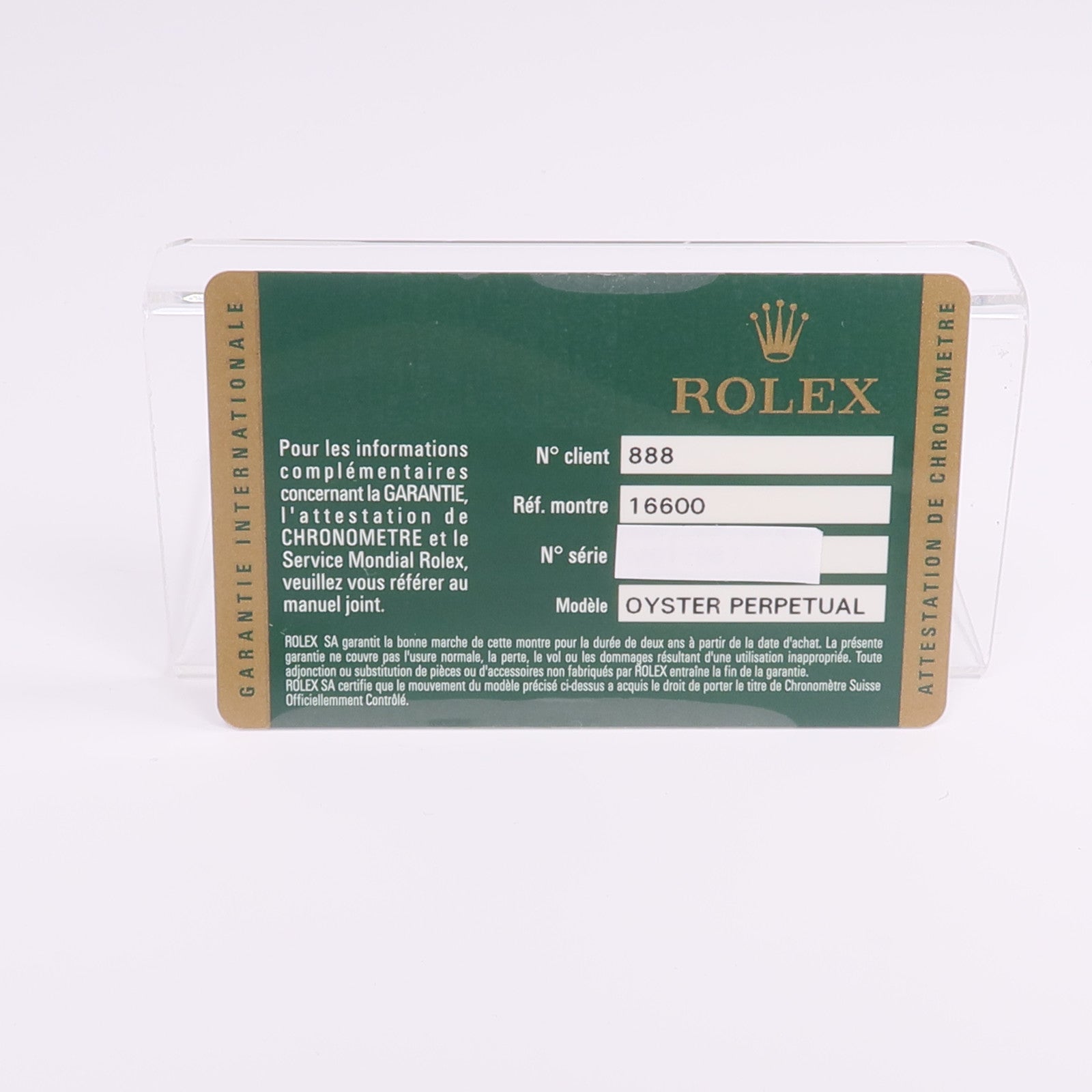 ROLEX Sea-Dweller 4000 16600