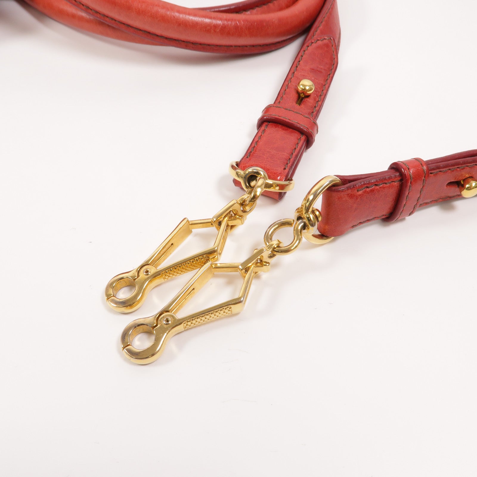 Miu Miu 牛皮皮革2 Way Shoulder手挽肩背兩用袋