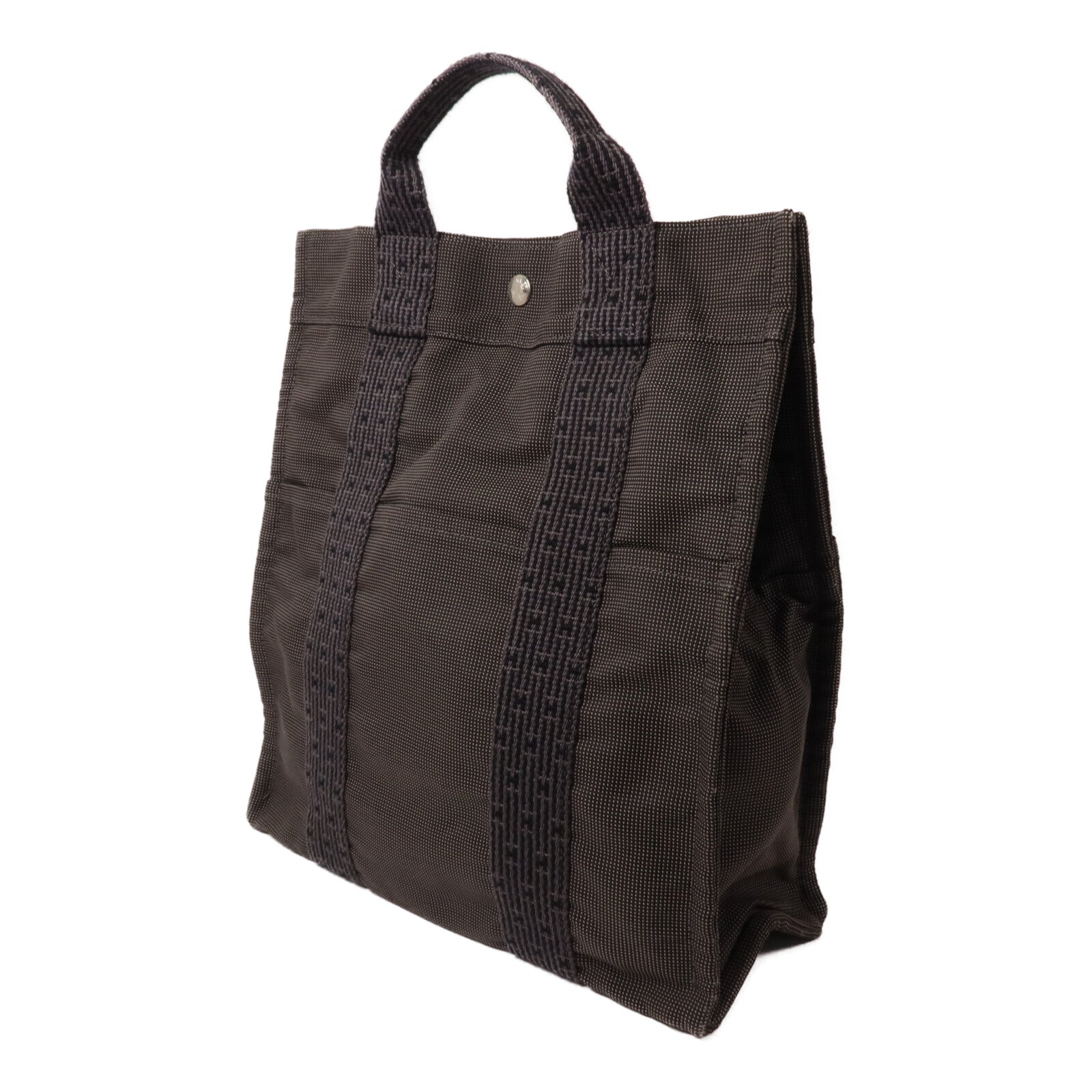 HERMES Toile H帆布Herline Backpack背包Grey