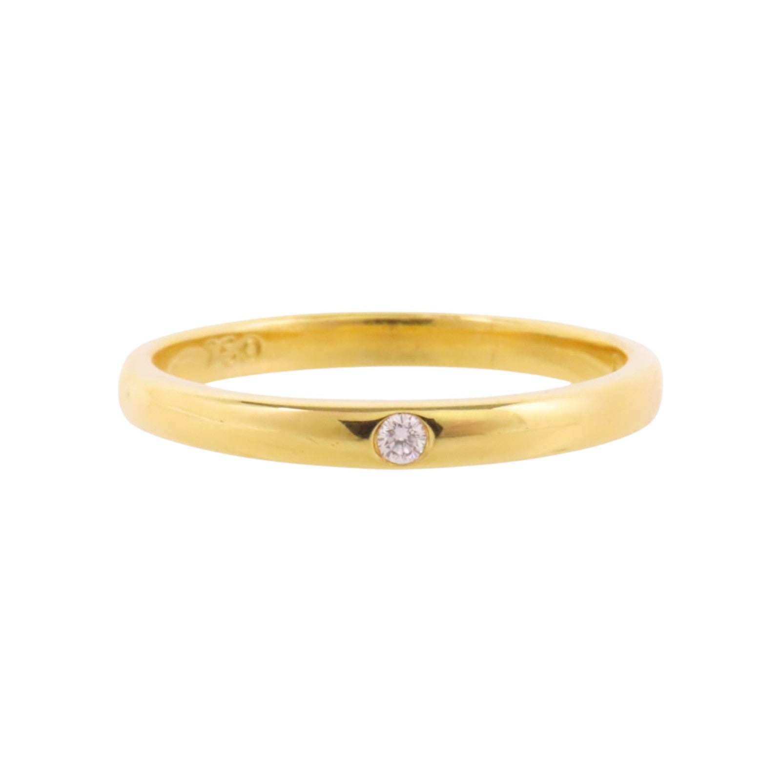 JEWELRY 18K黃金Diamond Ring鑽石戒指#16/US#7.25