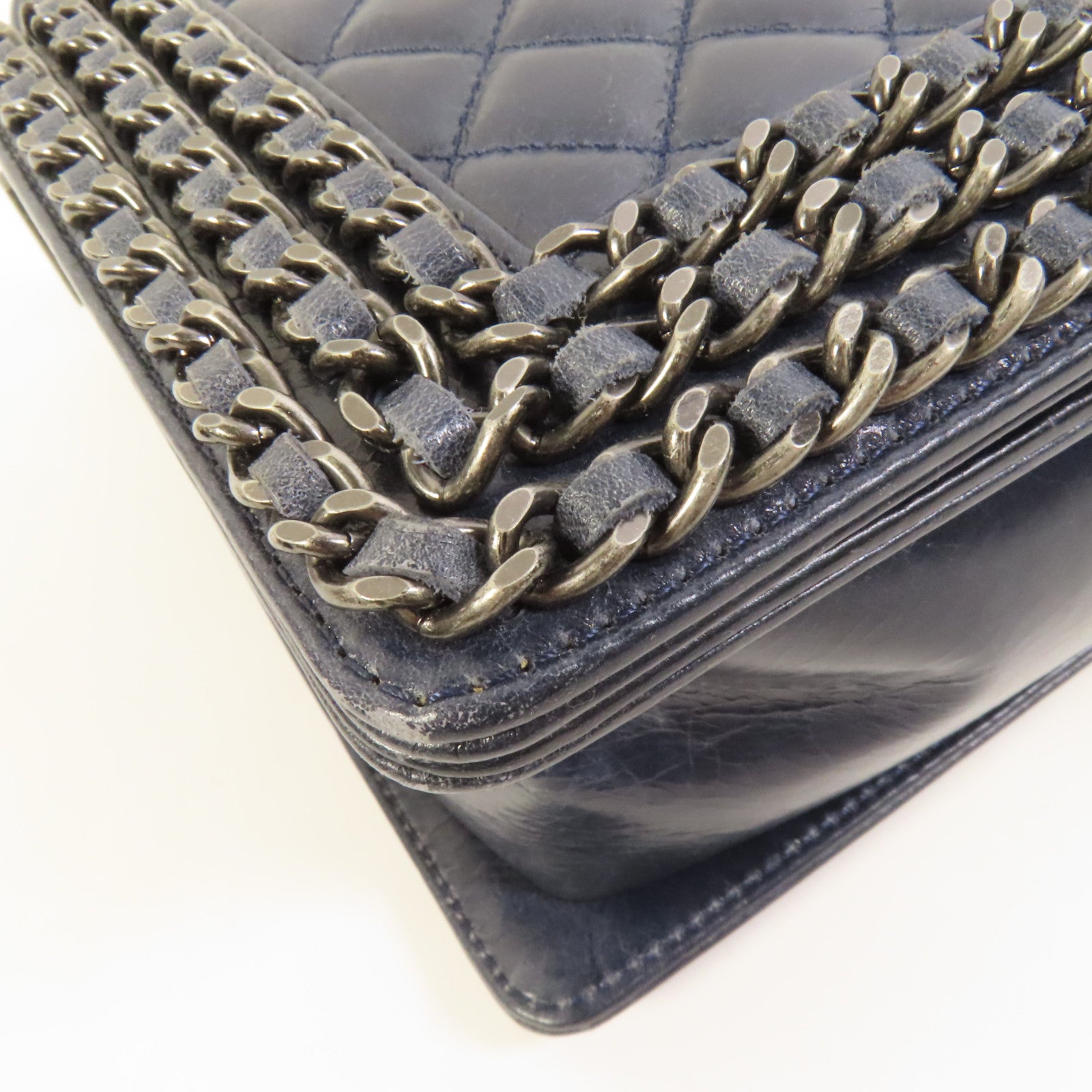 CHANEL 【激減優惠】牛皮皮革Boy 25肩背袋