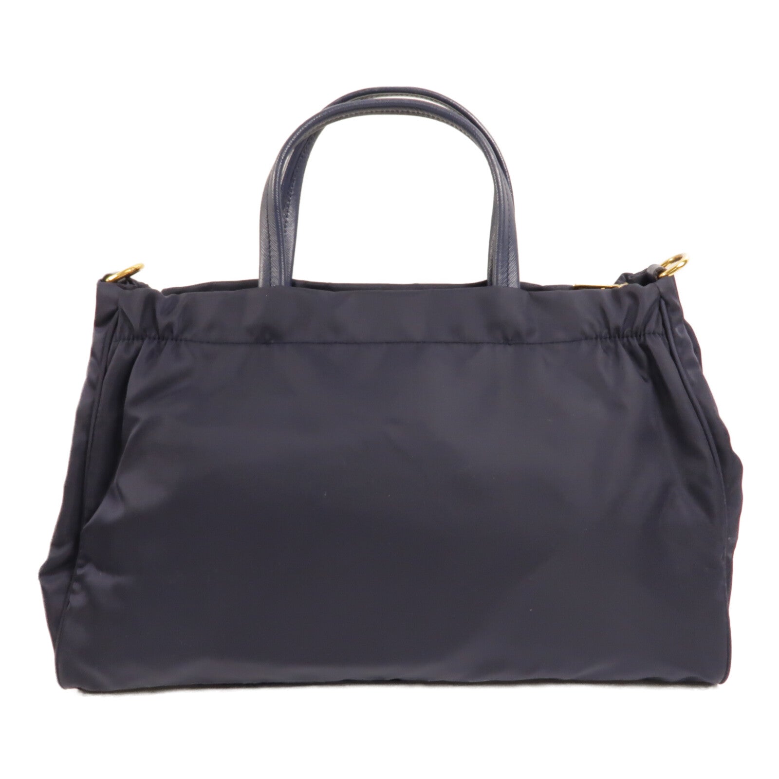 PRADA 尼龍/Saffiano皮革2 Way Shoulder Bag手挽肩背兩用袋