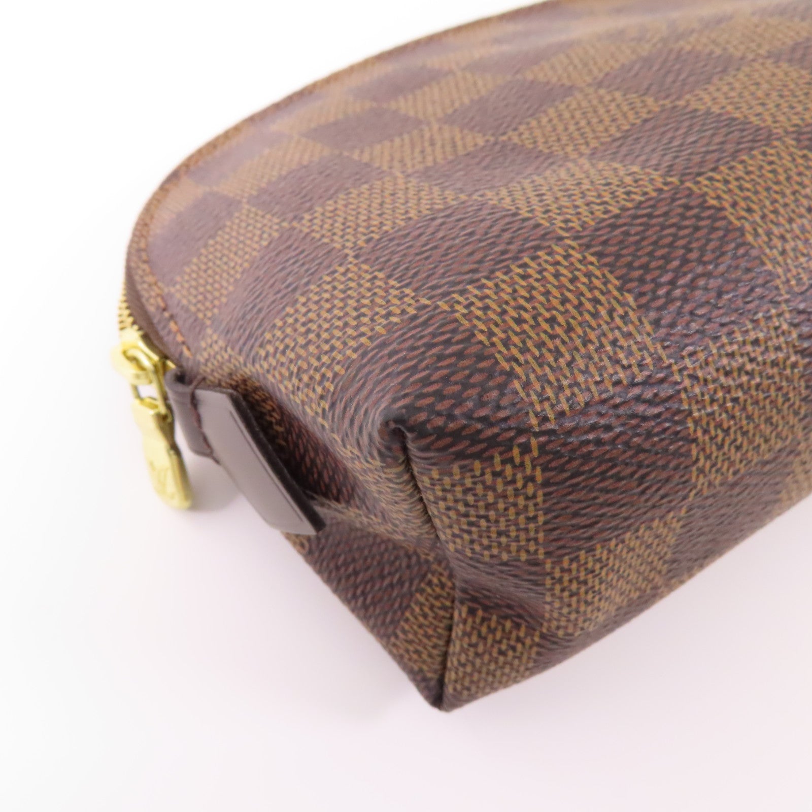 LOUIS VUITTON Damier Pochette金扣手拿包