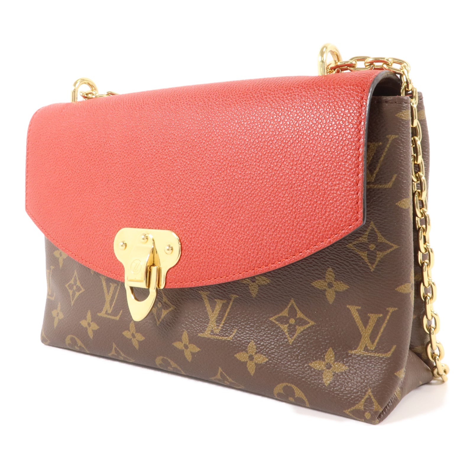 LOUIS VUITTON Monogram Saint Placide金扣肩背袋