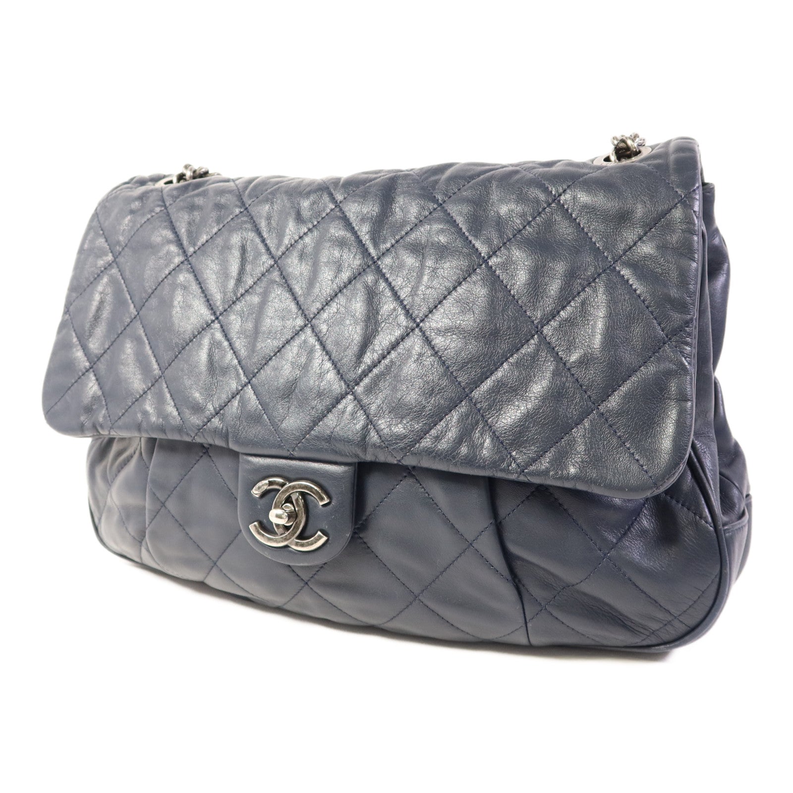 CHANEL 羊皮皮革Chain Shoulder Bag鏈帶肩背袋