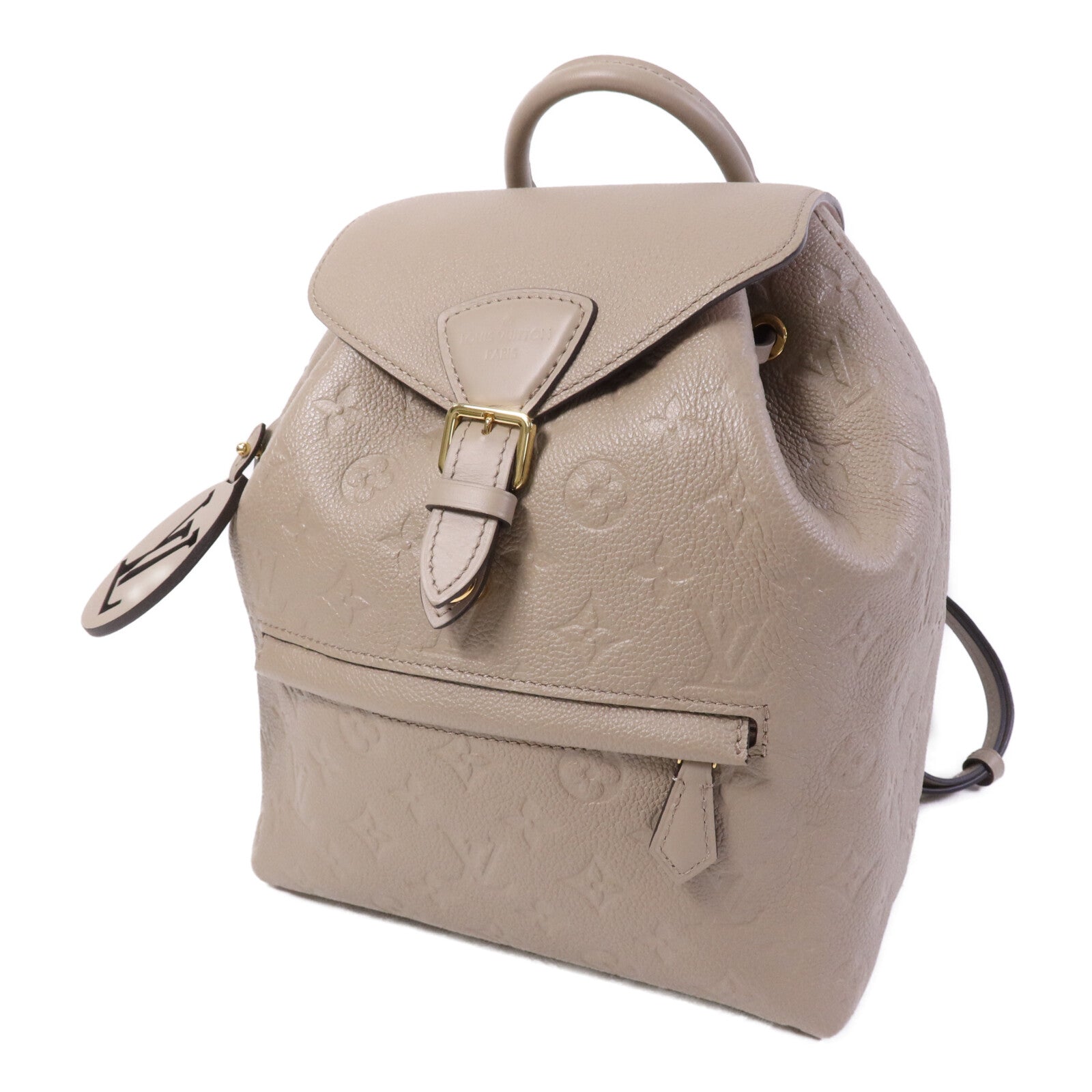 LOUIS VUITTON Monogram Empreinte Montsouris金扣背包