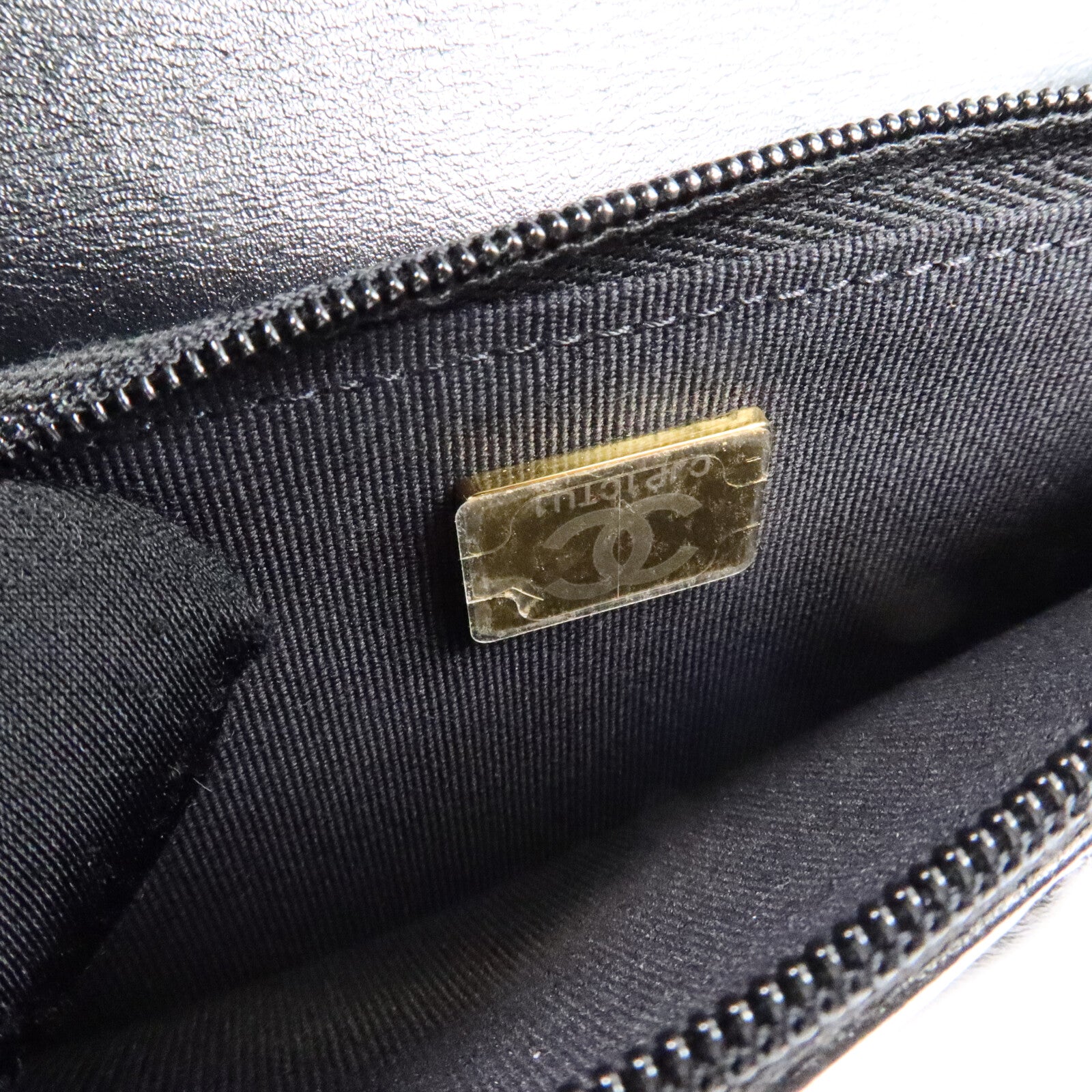 CHANEL 羊皮皮革Wallet On Chain With Handle鏈帶手挽肩背兩用袋