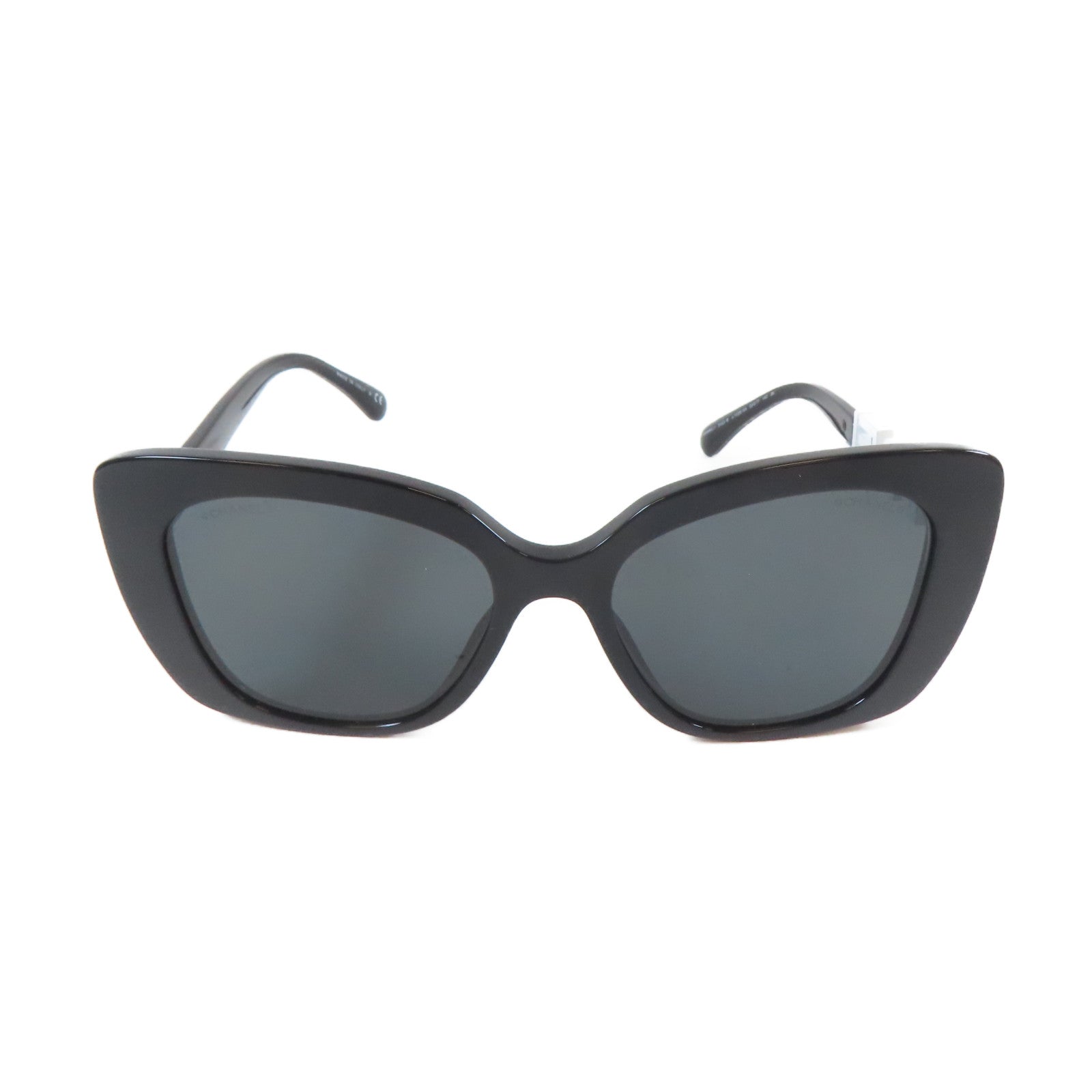 CHANEL PVC Square Sunglasses太陽眼鏡黑色