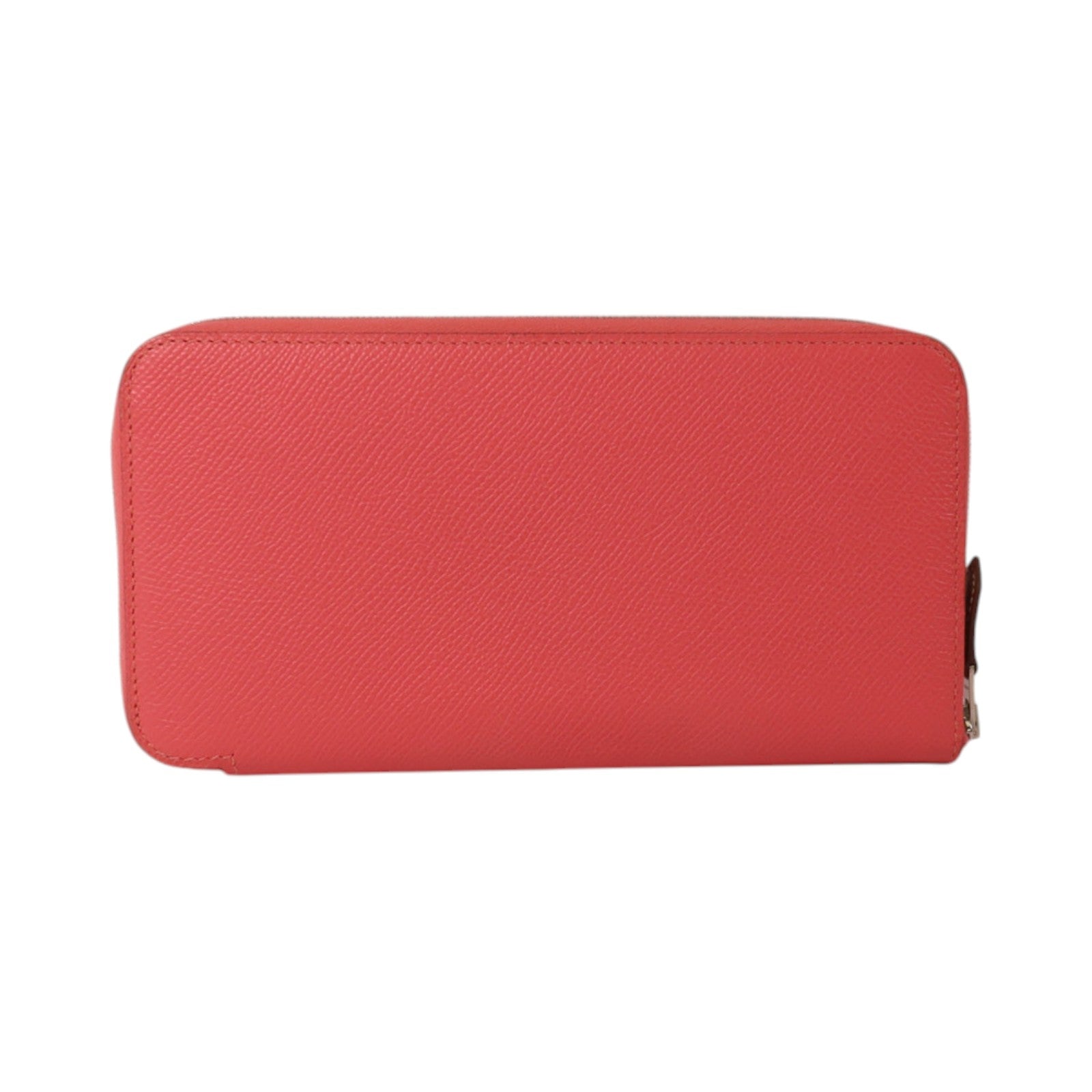 HERMES Epsom皮革Silk In Long Wallet銀扣長錢包