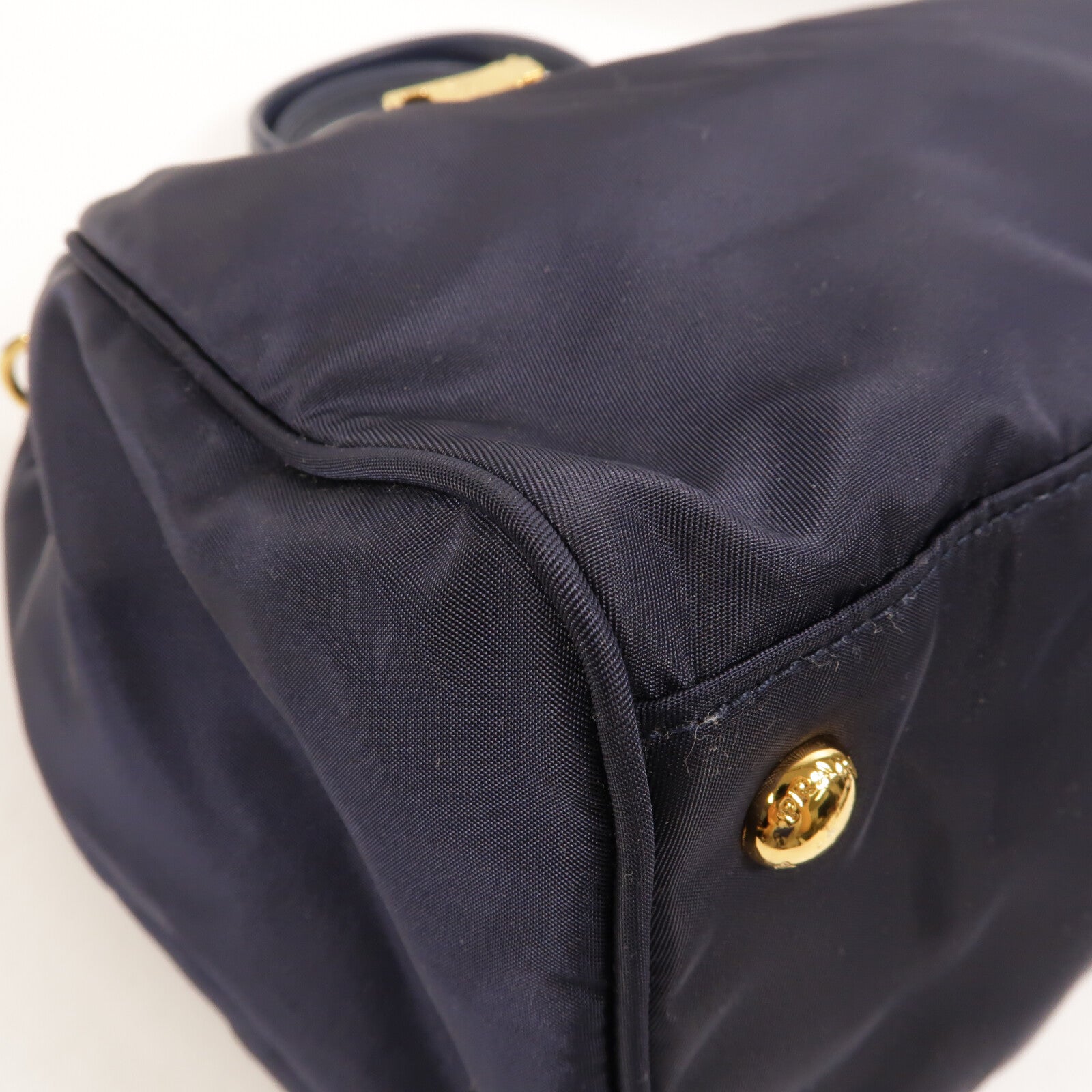 PRADA 尼龍/Saffiano皮革2 Way Shoulder Bag手挽肩背兩用袋