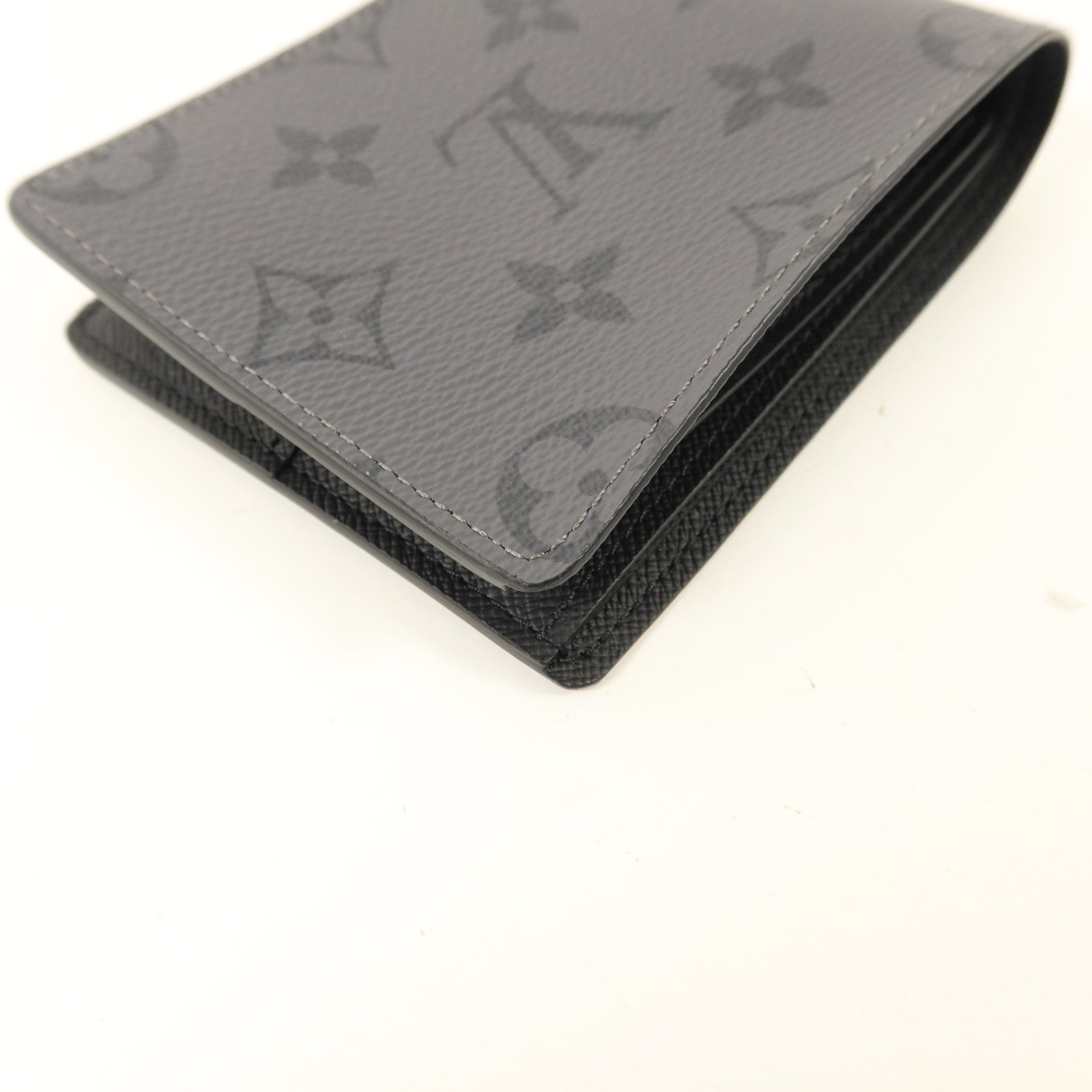 LOUIS VUITTON Monogram Eclipse Reverse Slender Wallet錢包