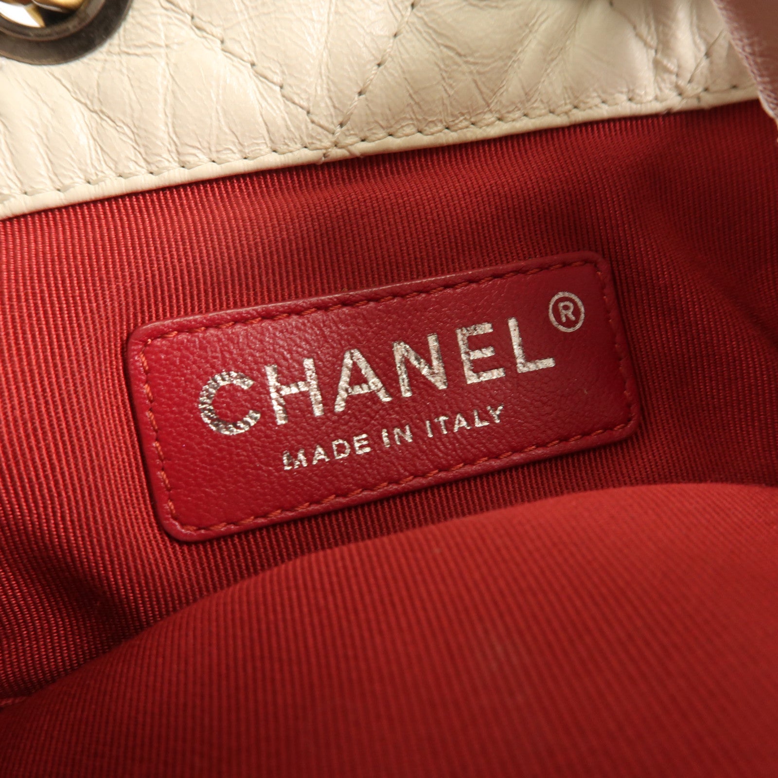 CHANEL 【激減優惠】牛皮皮革Gabrielle Backpack背包