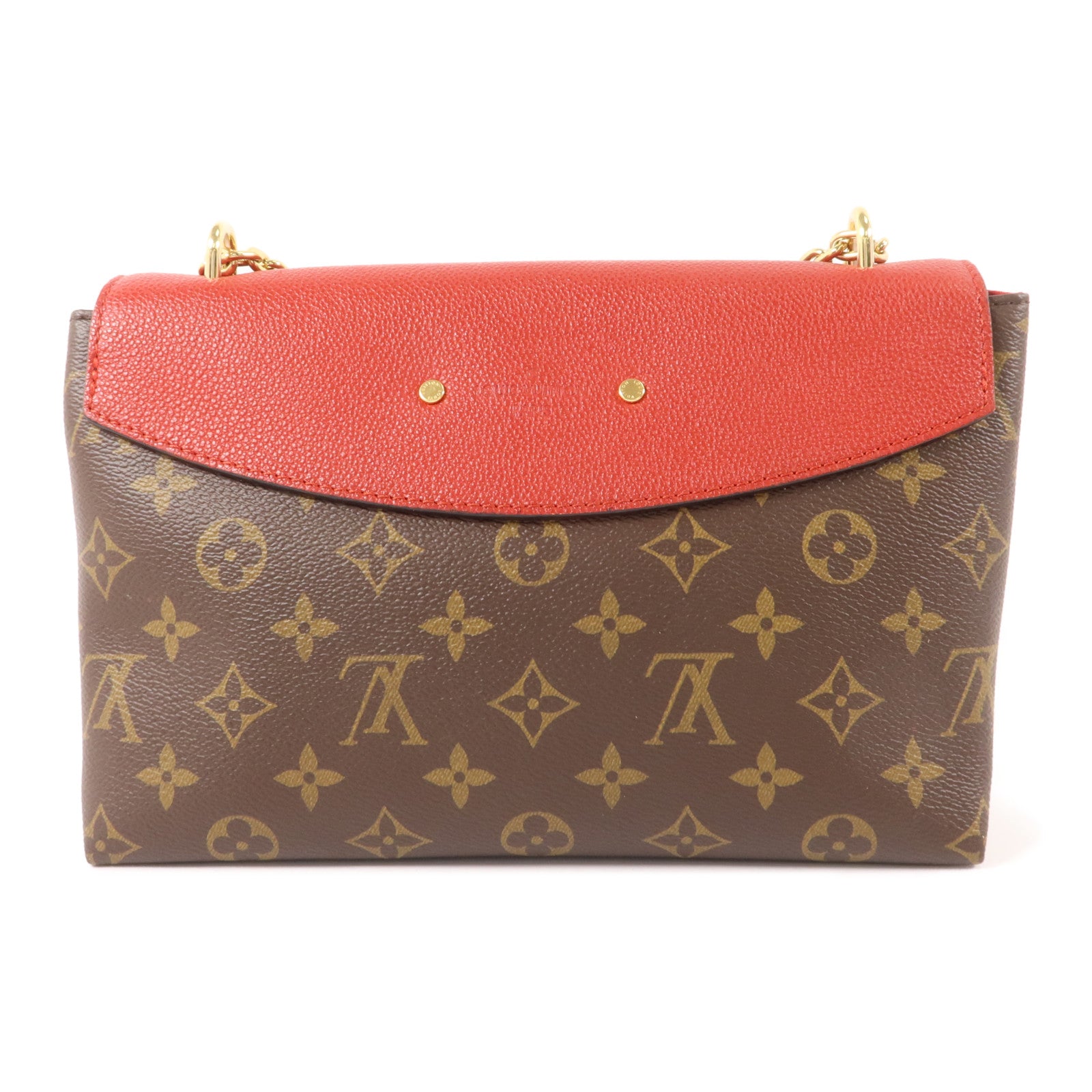 LOUIS VUITTON Monogram Saint Placide金扣肩背袋