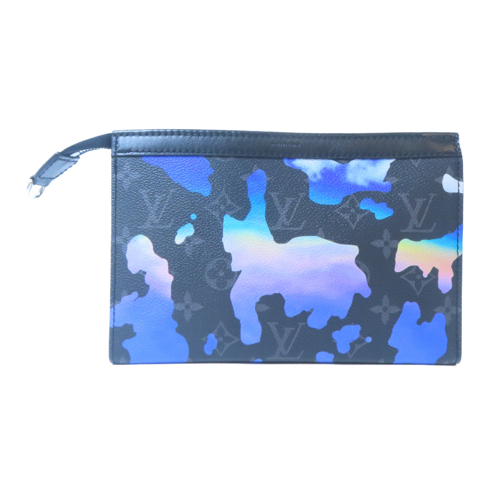 LOUIS VUITTON Pochette To Go Shoulder Bag M81848 Monogram Eclipse Black