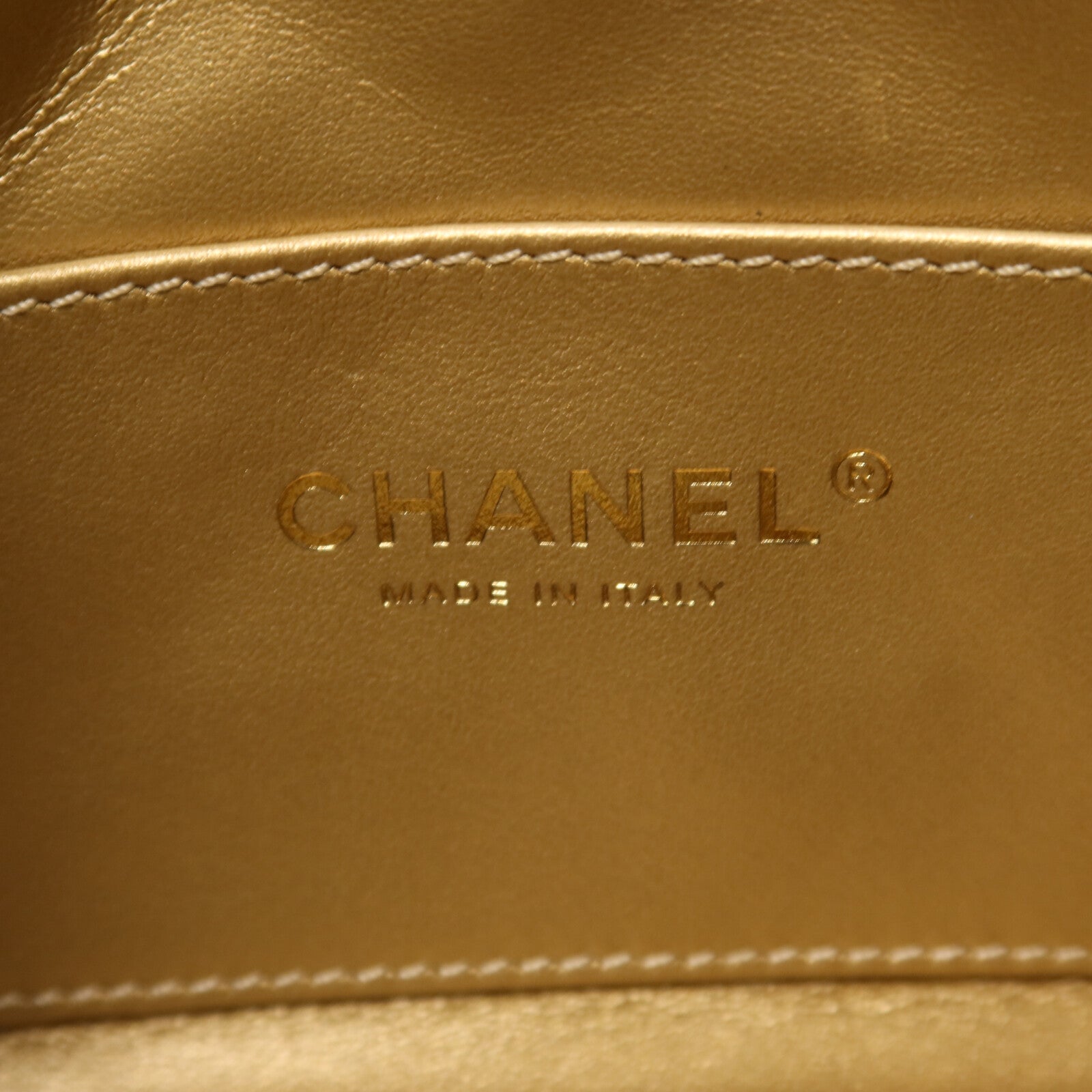 CHANEL 【激減優惠】羊皮皮革Chain Shoulder金扣鏈帶肩背袋