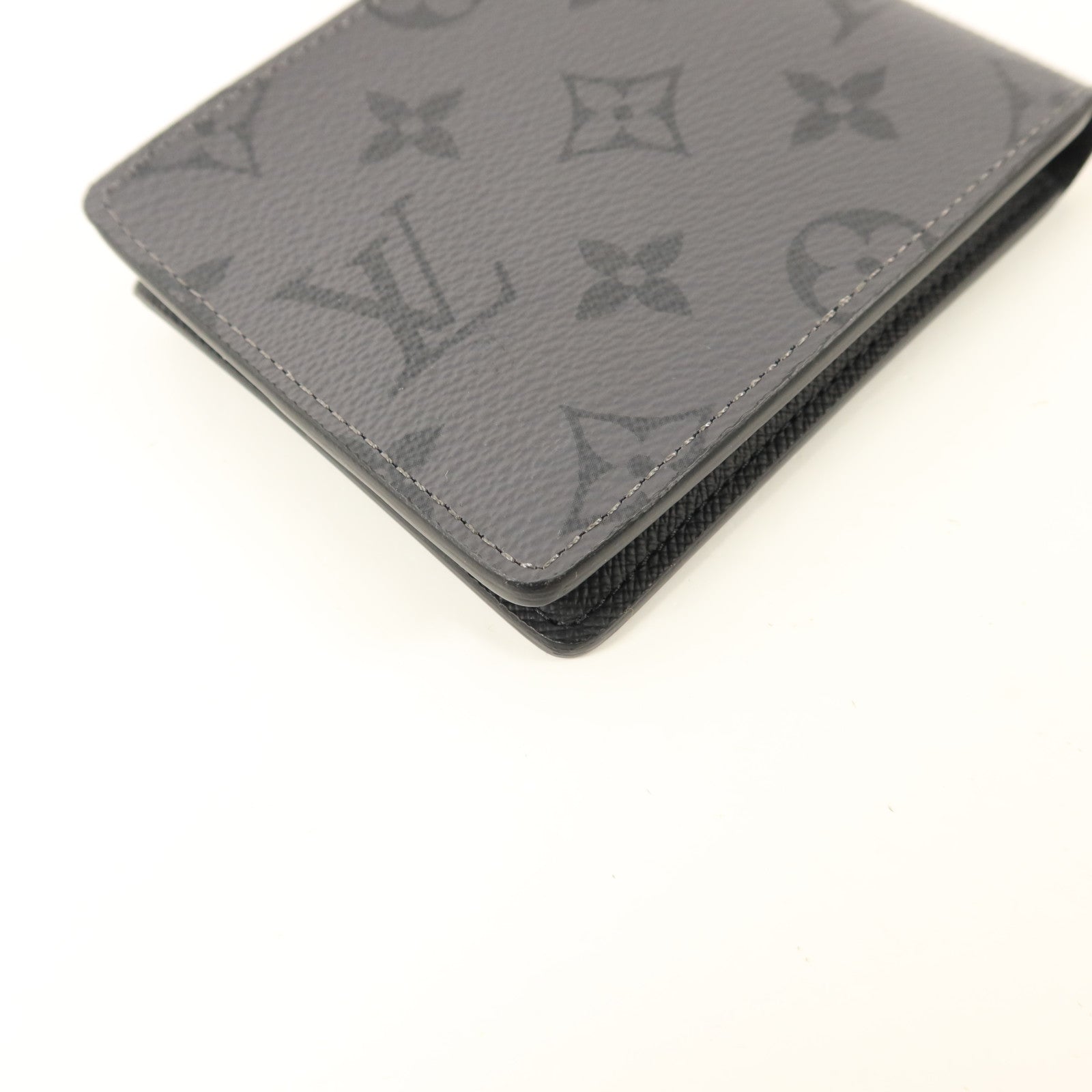 LOUIS VUITTON Monogram Eclipse Reverse Slender Wallet錢包