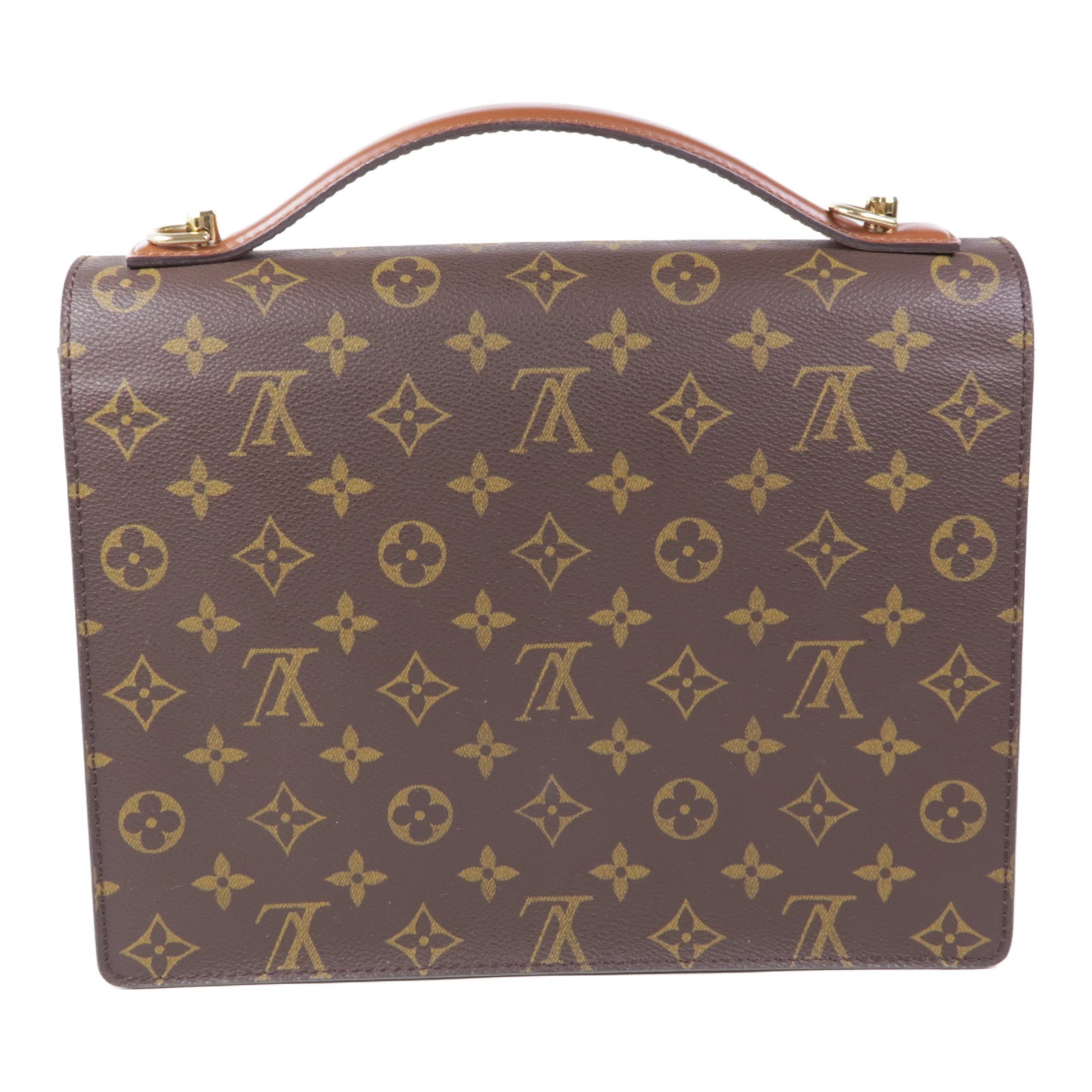 LOUIS VUITTON Monceau 26 Crossbody Shoulder Hand Bag Briefcase M51187 Monogram