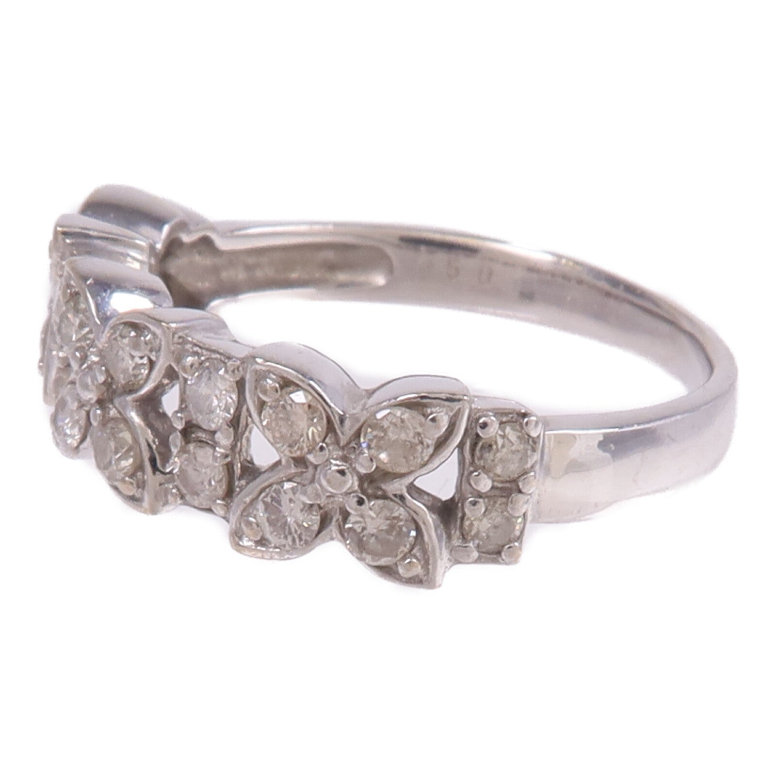 JEWELRY 18K白金Diamond Ring鑽石戒指US#6.5