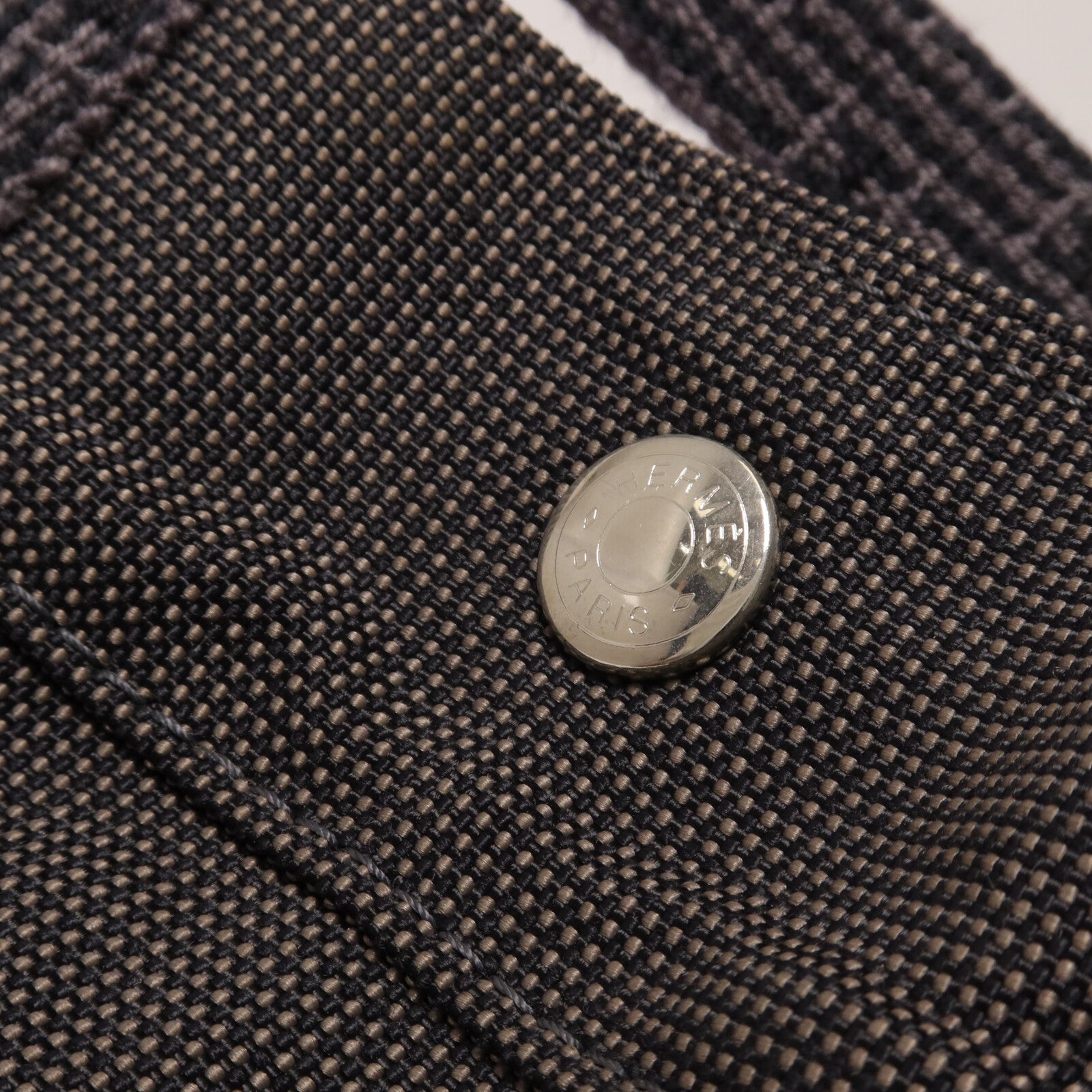 HERMES Toile H帆布Herline Backpack背包Grey