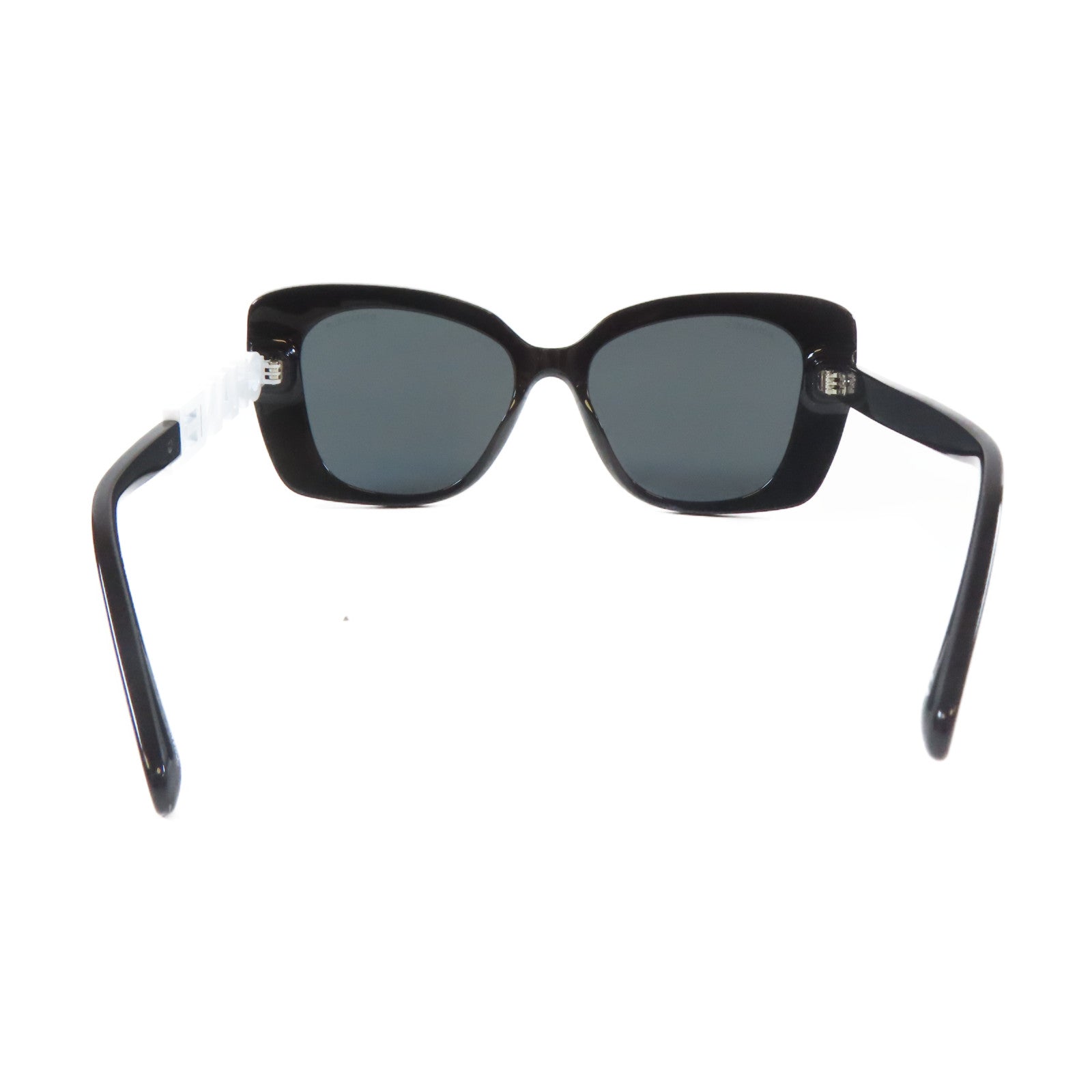 CHANEL PVC Square Sunglasses太陽眼鏡黑色